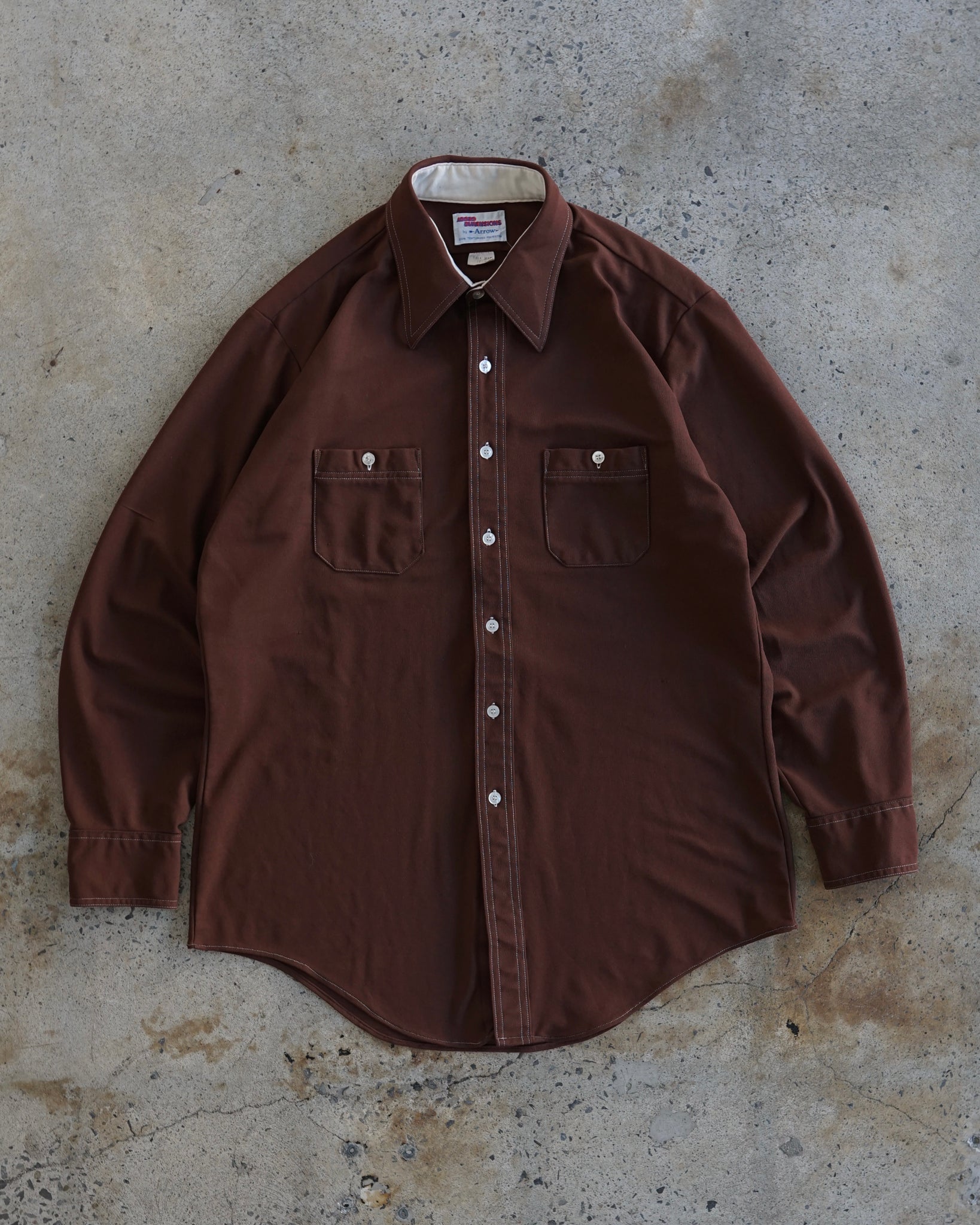 arrow button-up shirt