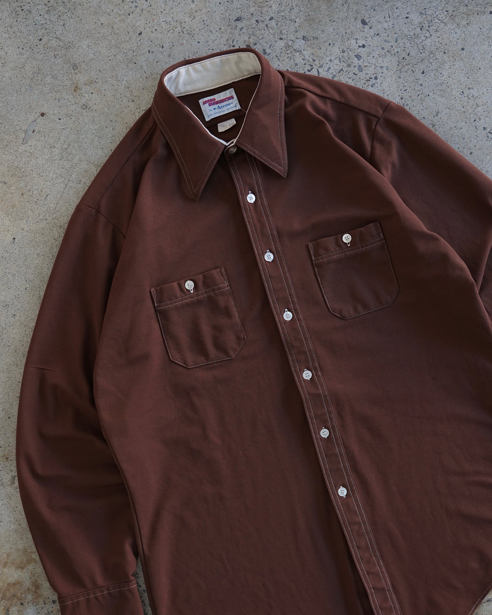 arrow button-up shirt