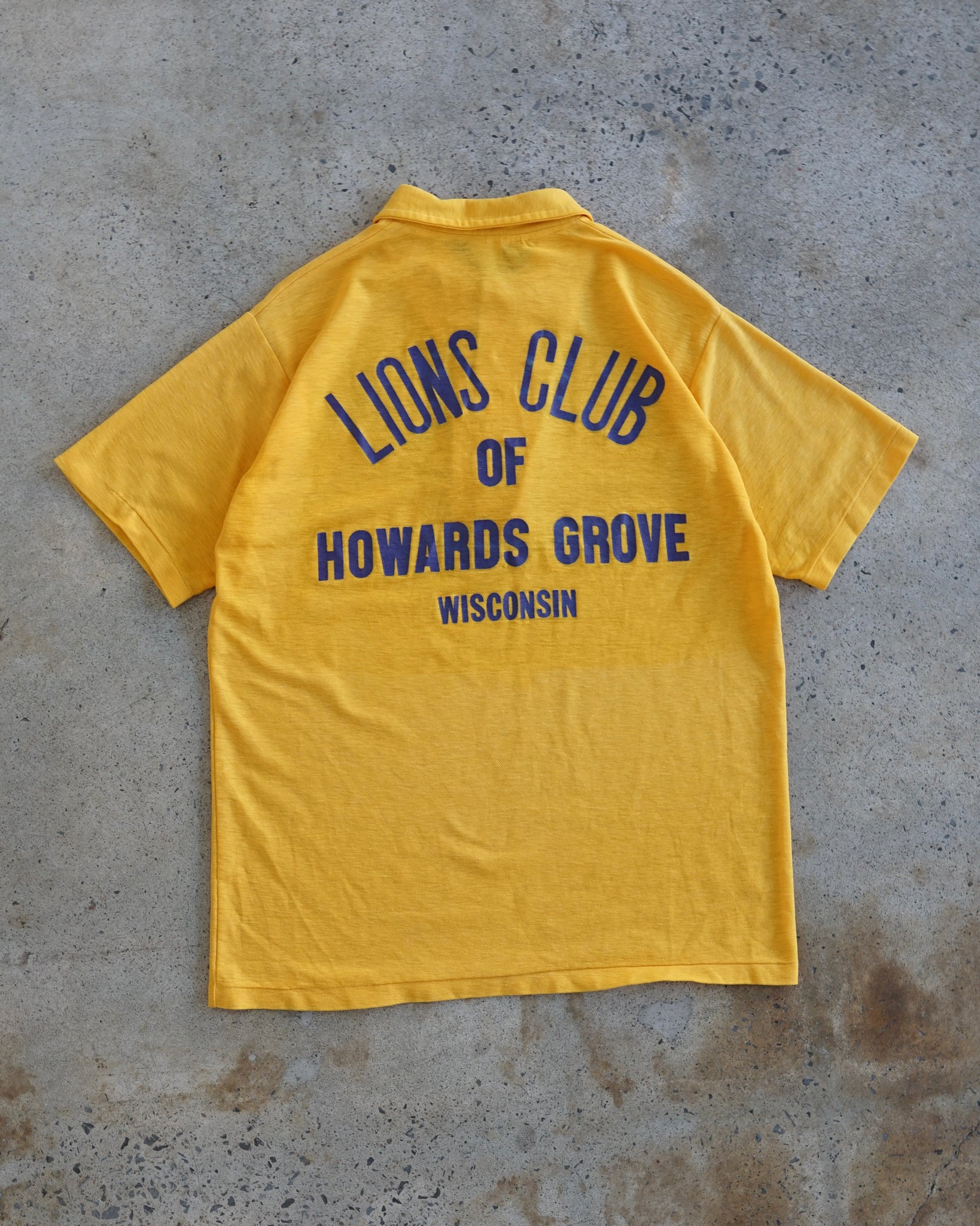 lions club polo shirt