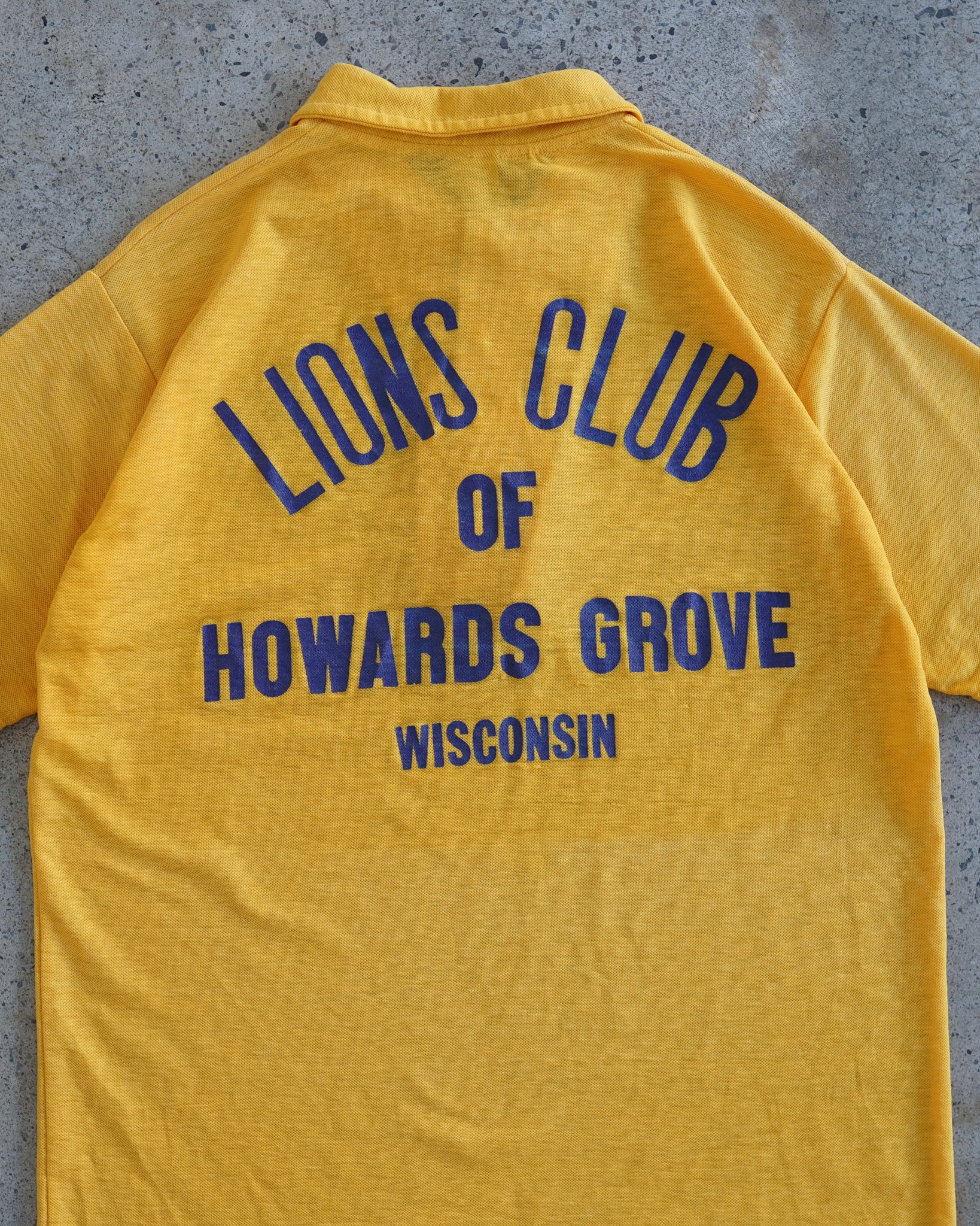 lions club polo shirt