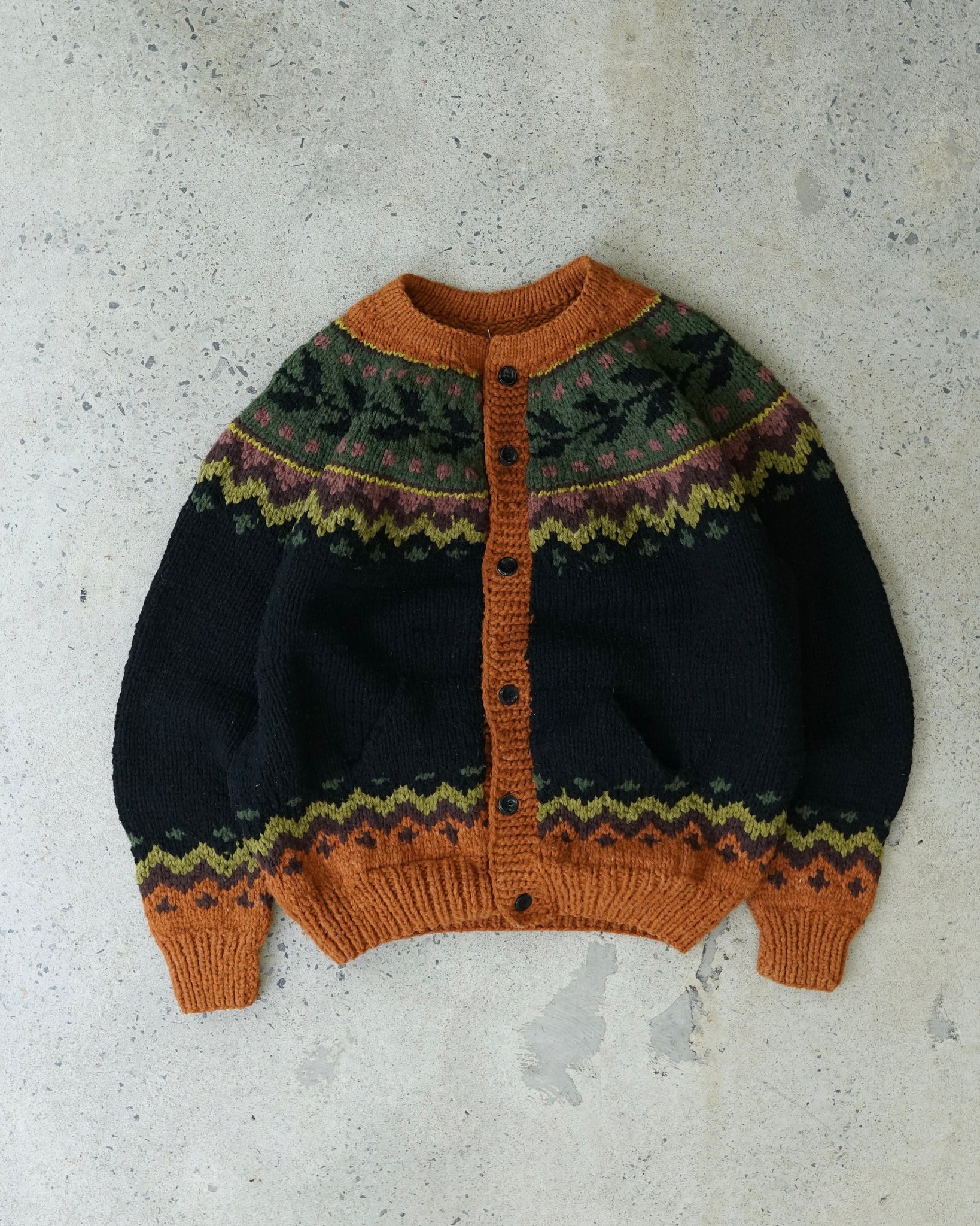 artesania knit cardigan