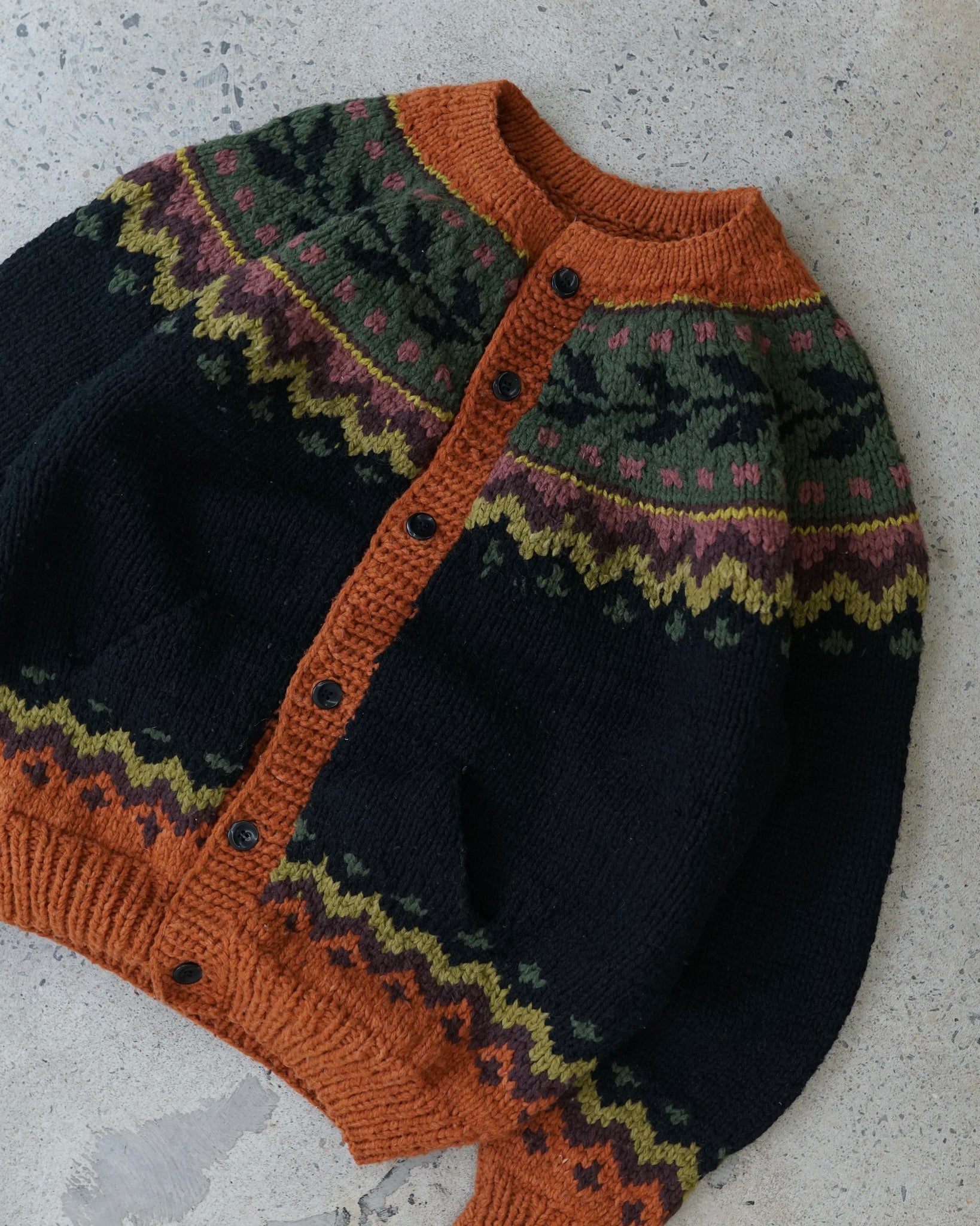 artesania knit cardigan