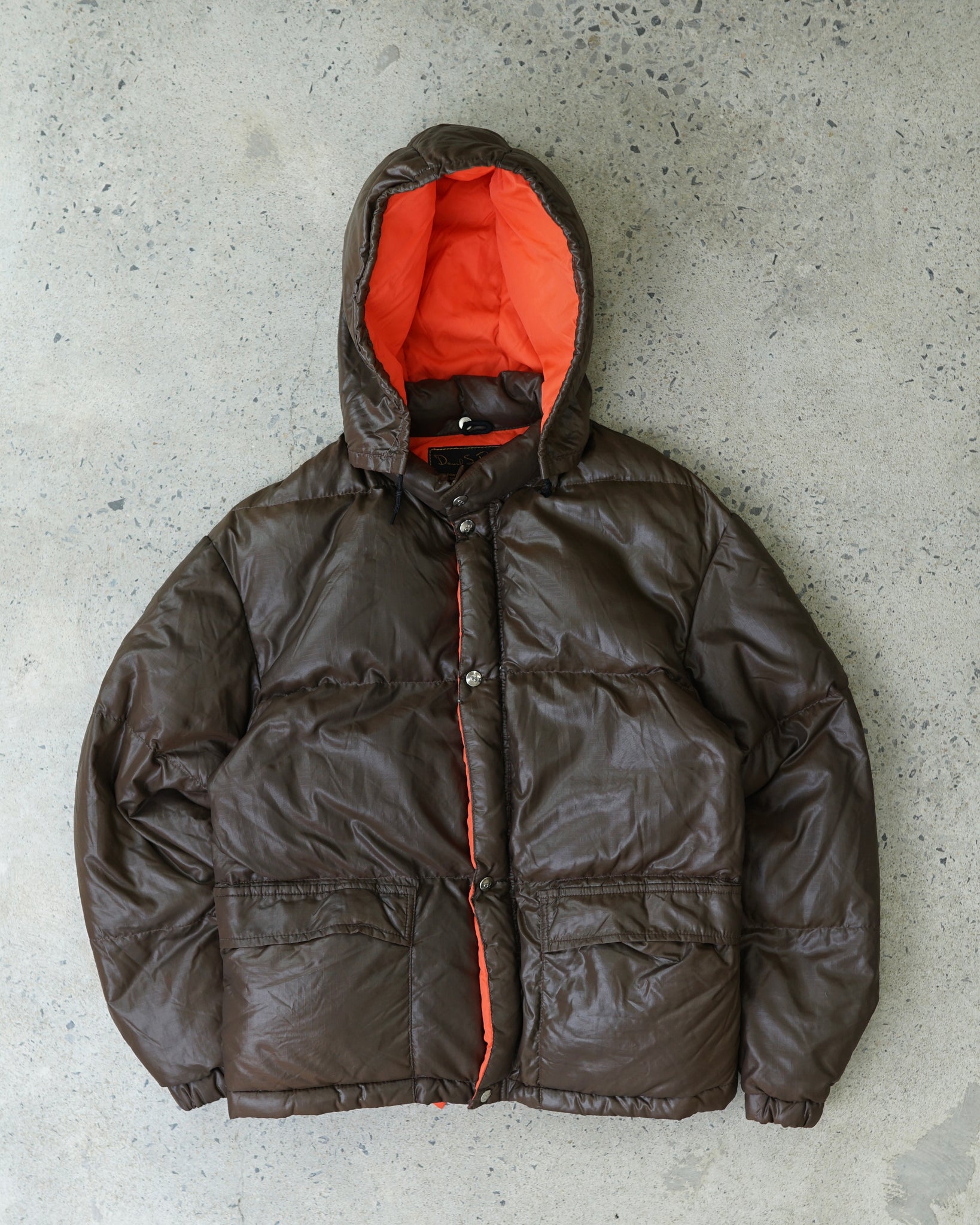 vintage puffer jacket - small