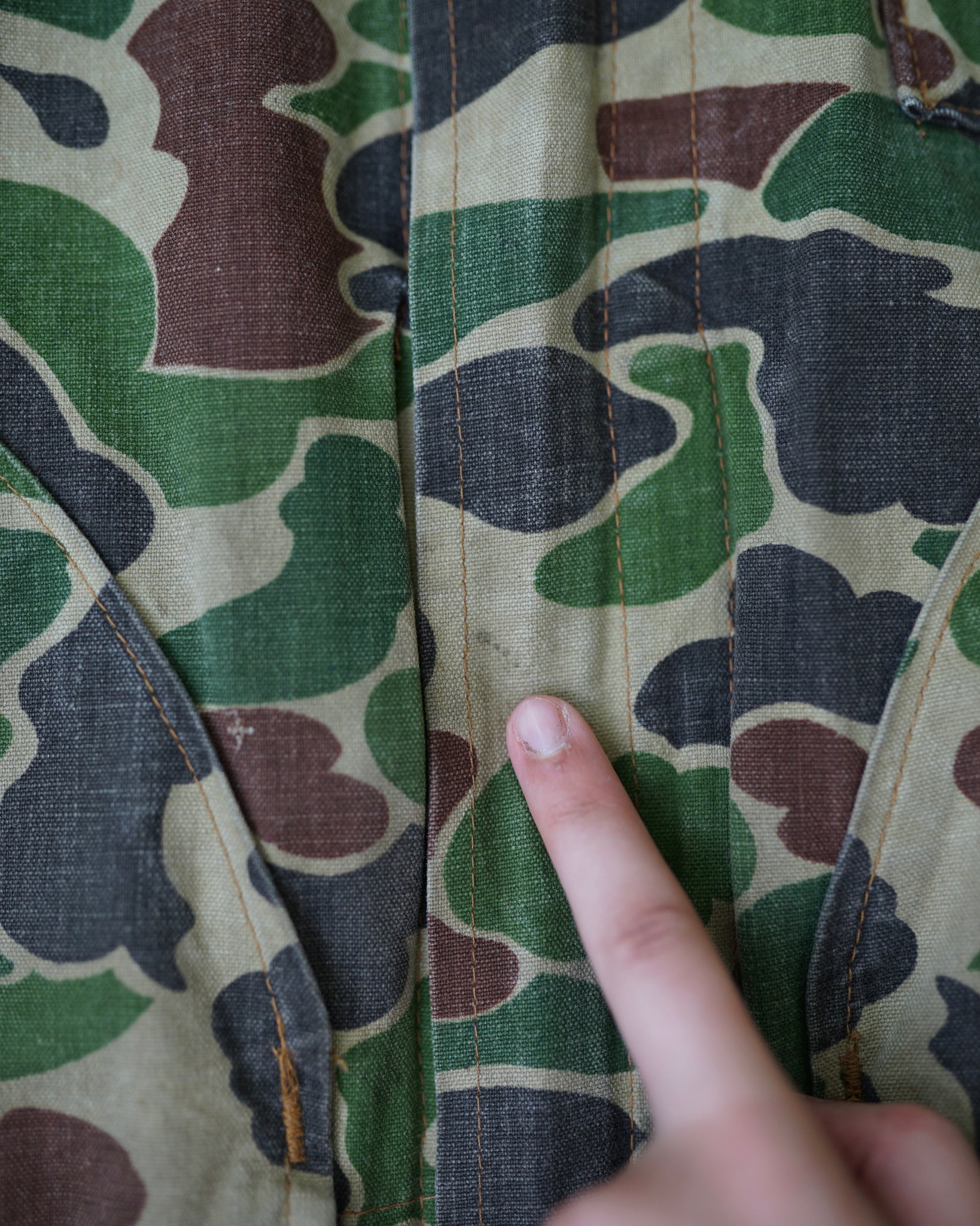 camo hunting jacket - medium