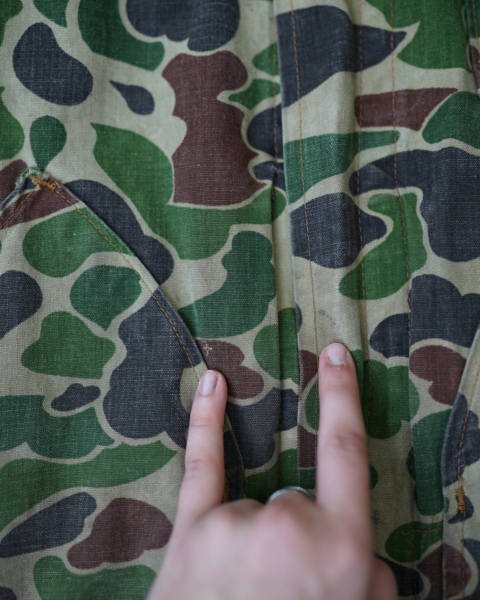 camo hunting jacket - medium