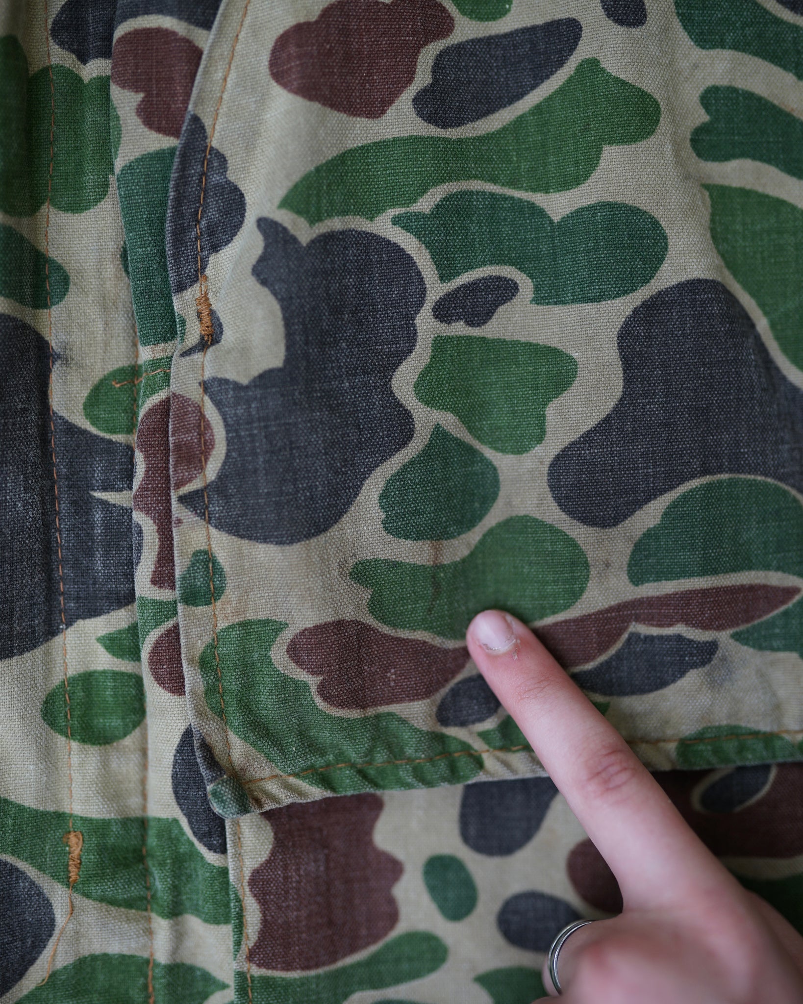 camo hunting jacket - medium