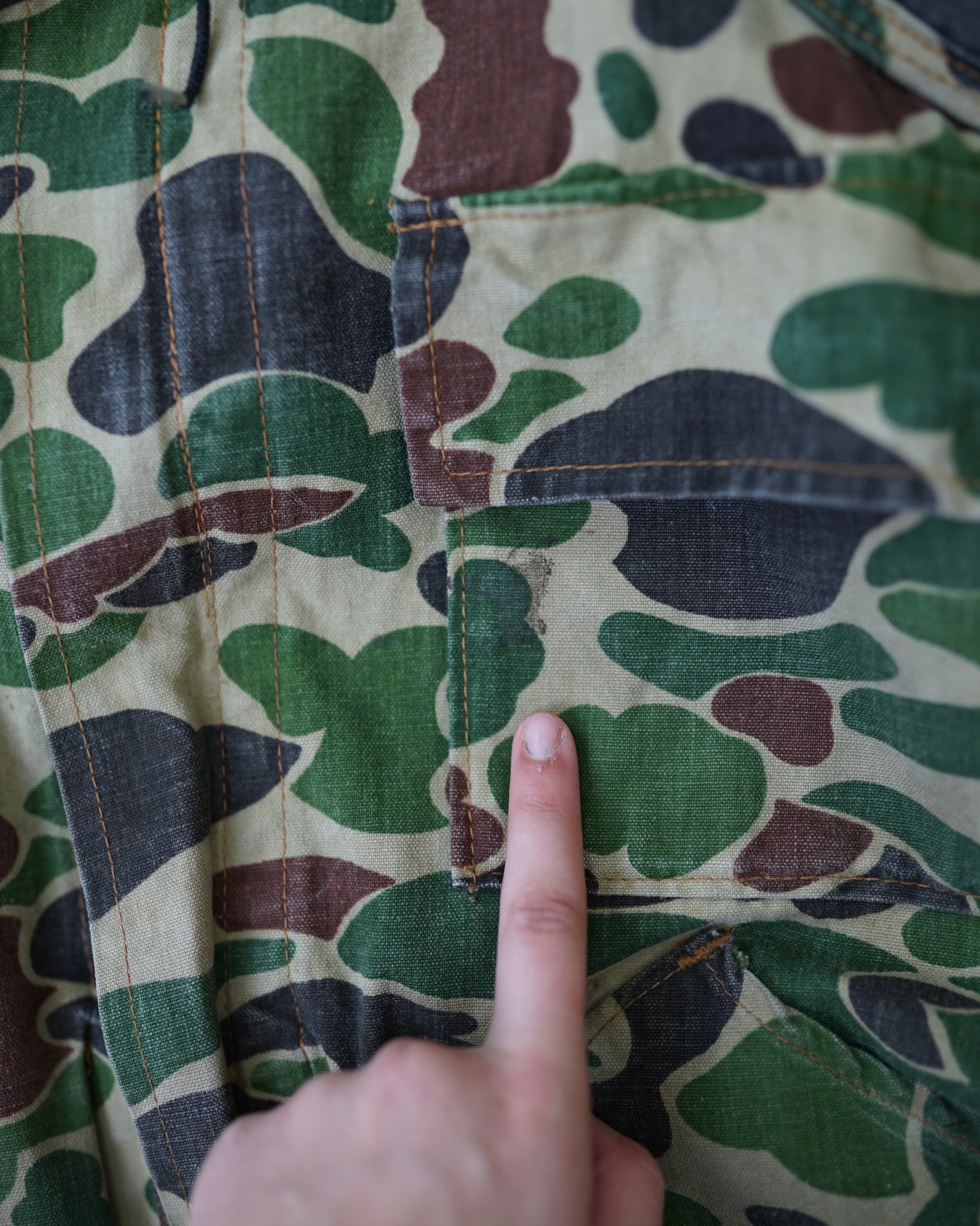 camo hunting jacket - medium