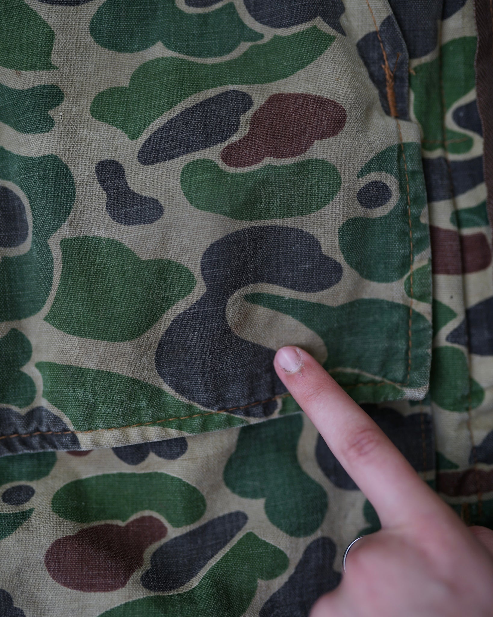 camo hunting jacket - medium