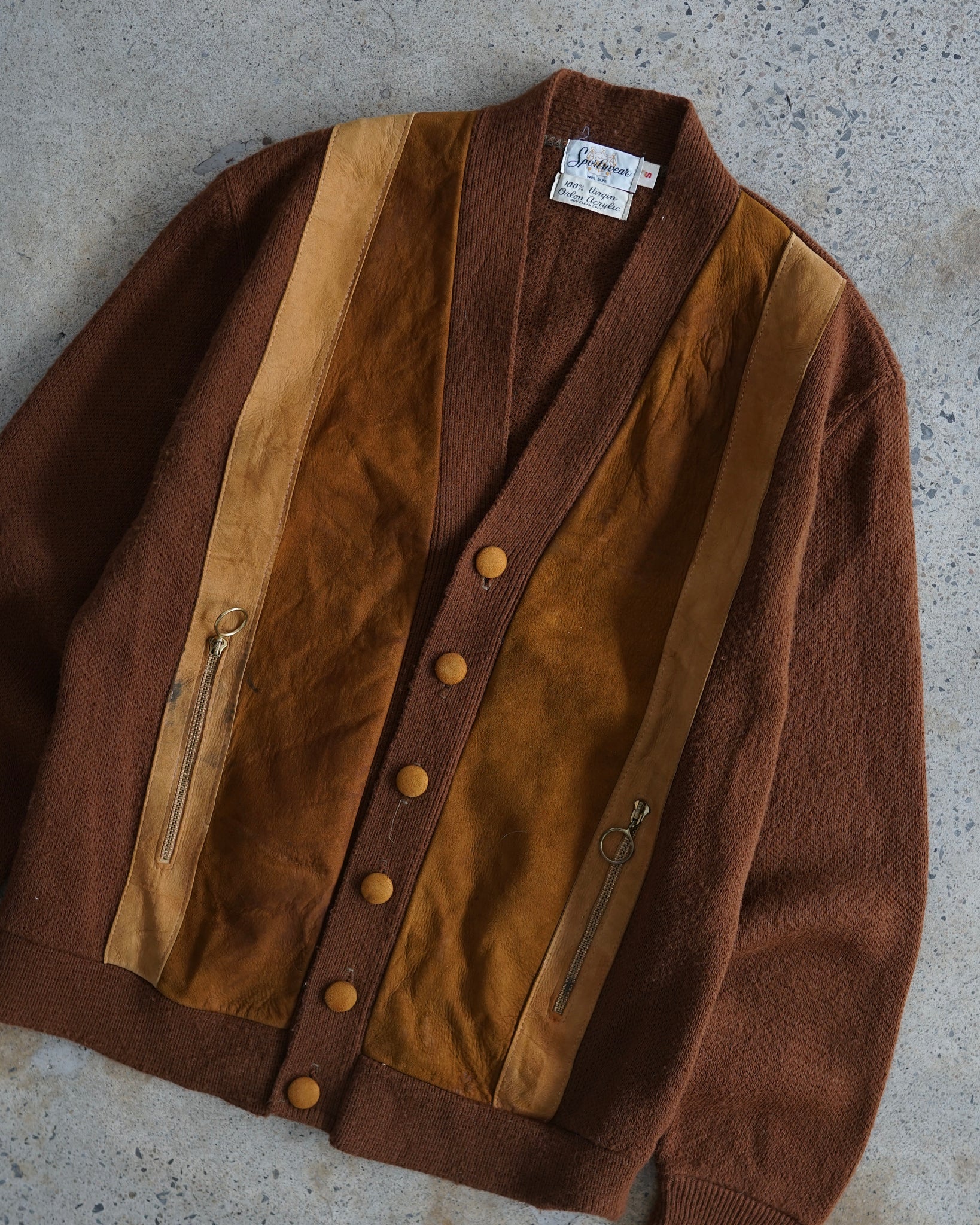 sportswear knit cardigan