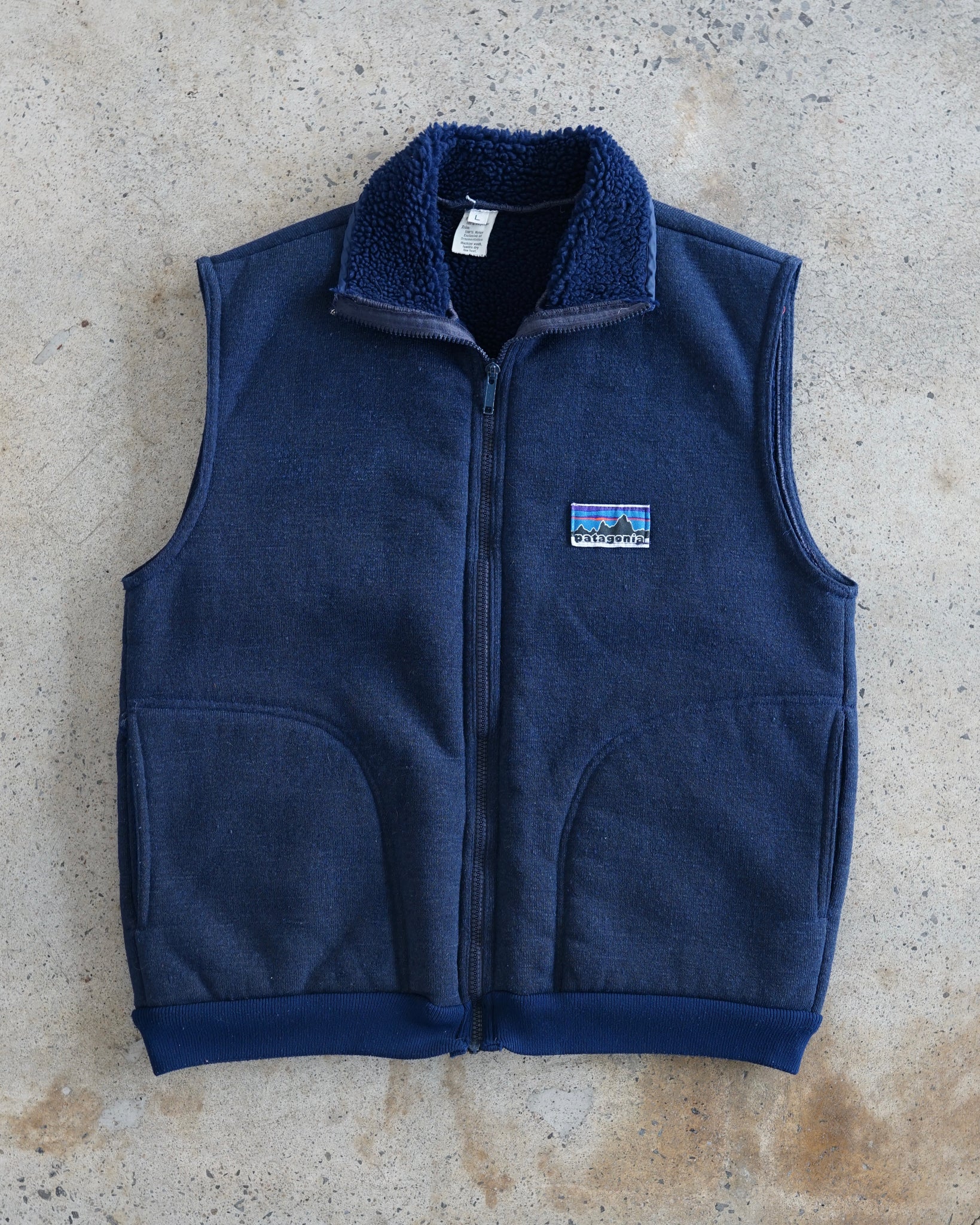 patagonia zip-up vest