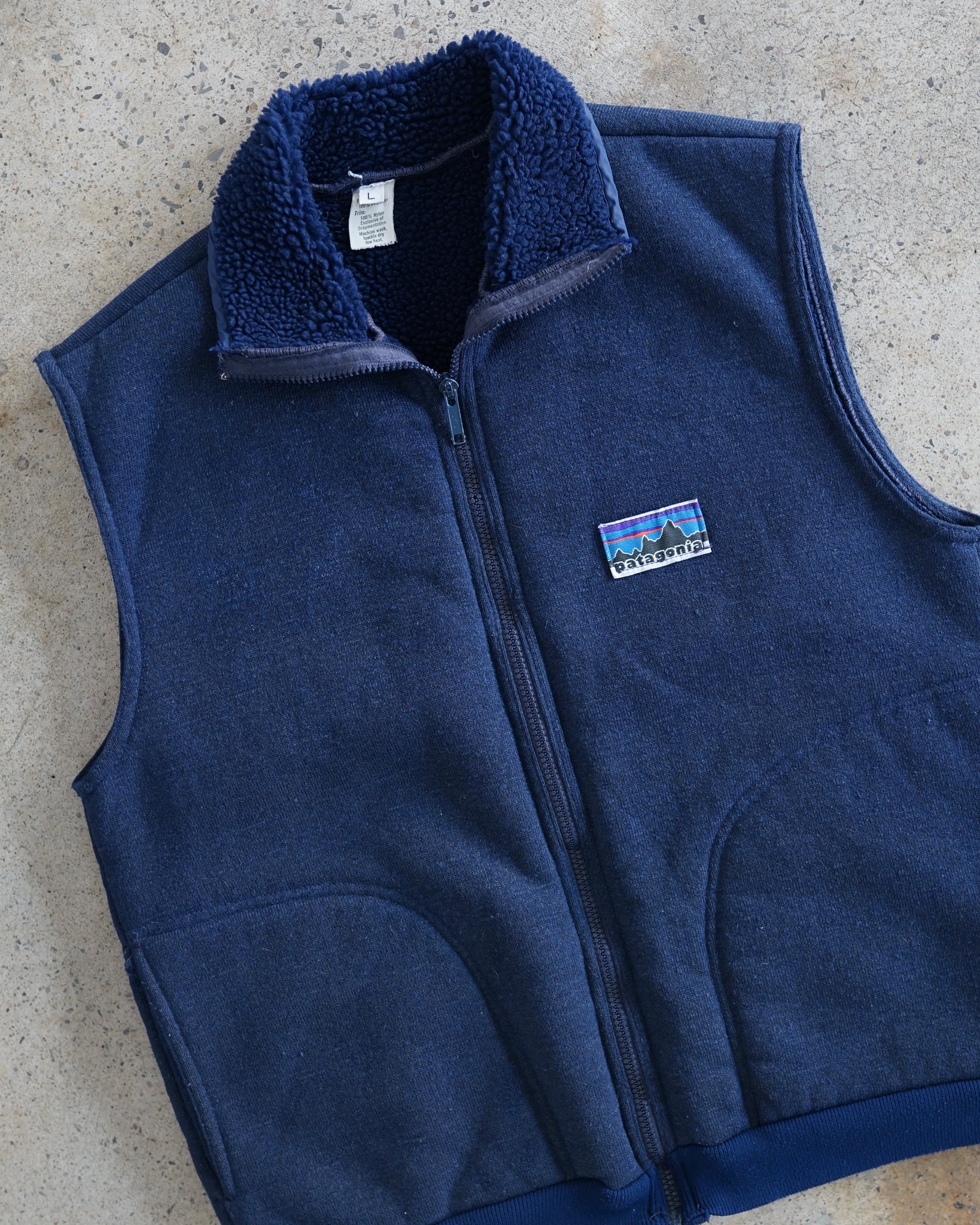 patagonia zip-up vest