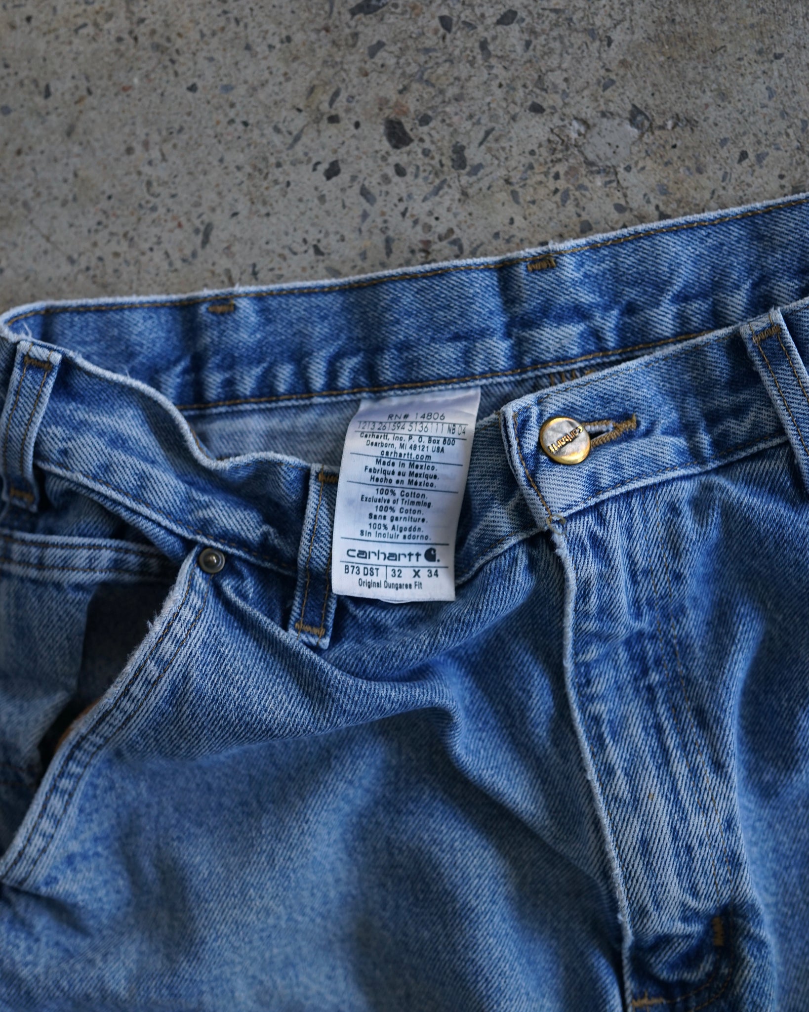 carhartt double knees carpenter jeans