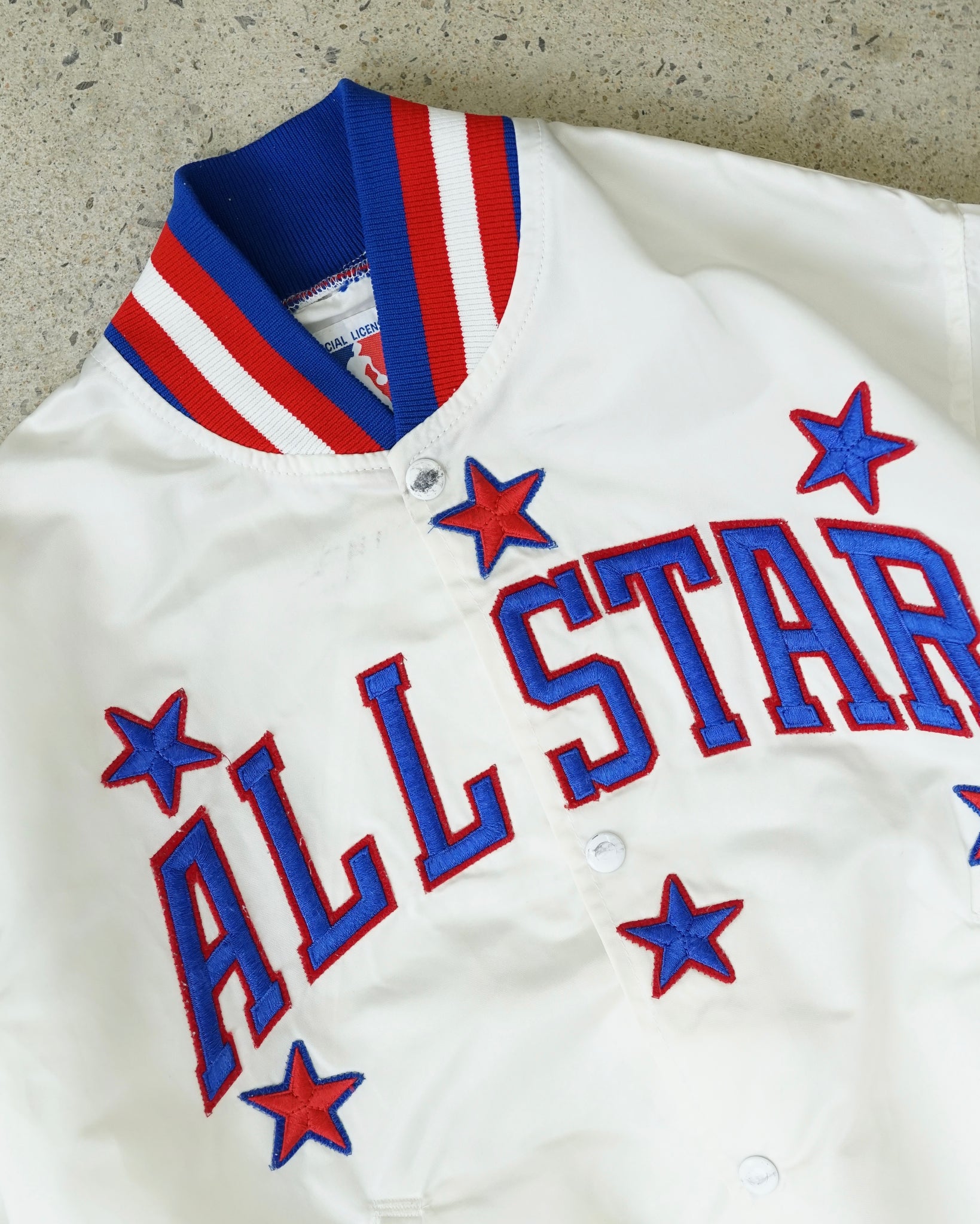 starter nba all star satin jacket - small