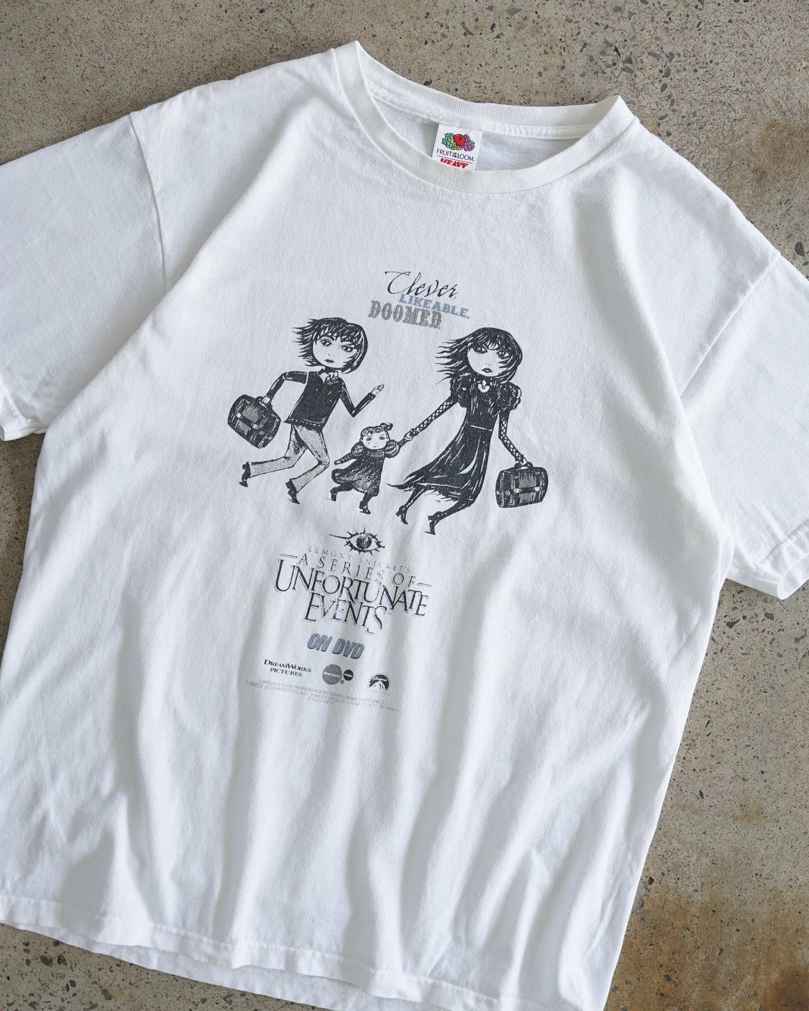 a series of unfortunate events blockbuster 2004 t-shirt