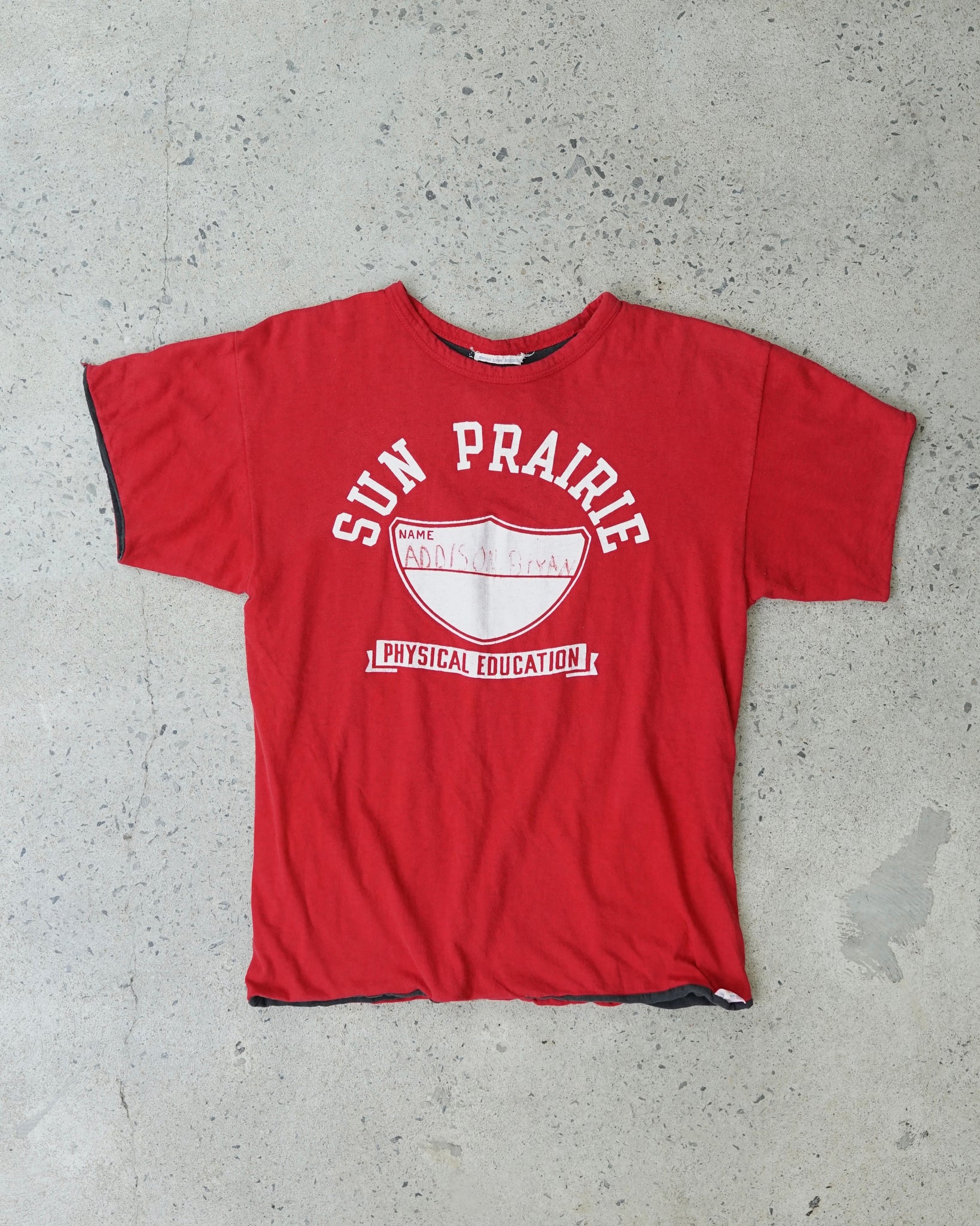 sun prairie champion reversible t-shirt