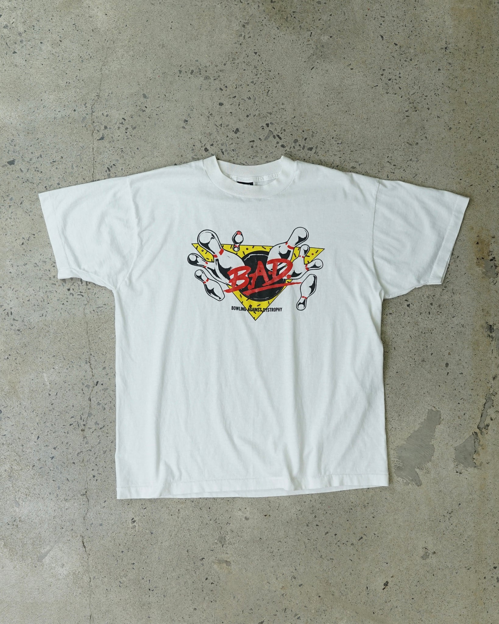 bowling against distrophy t-shirt