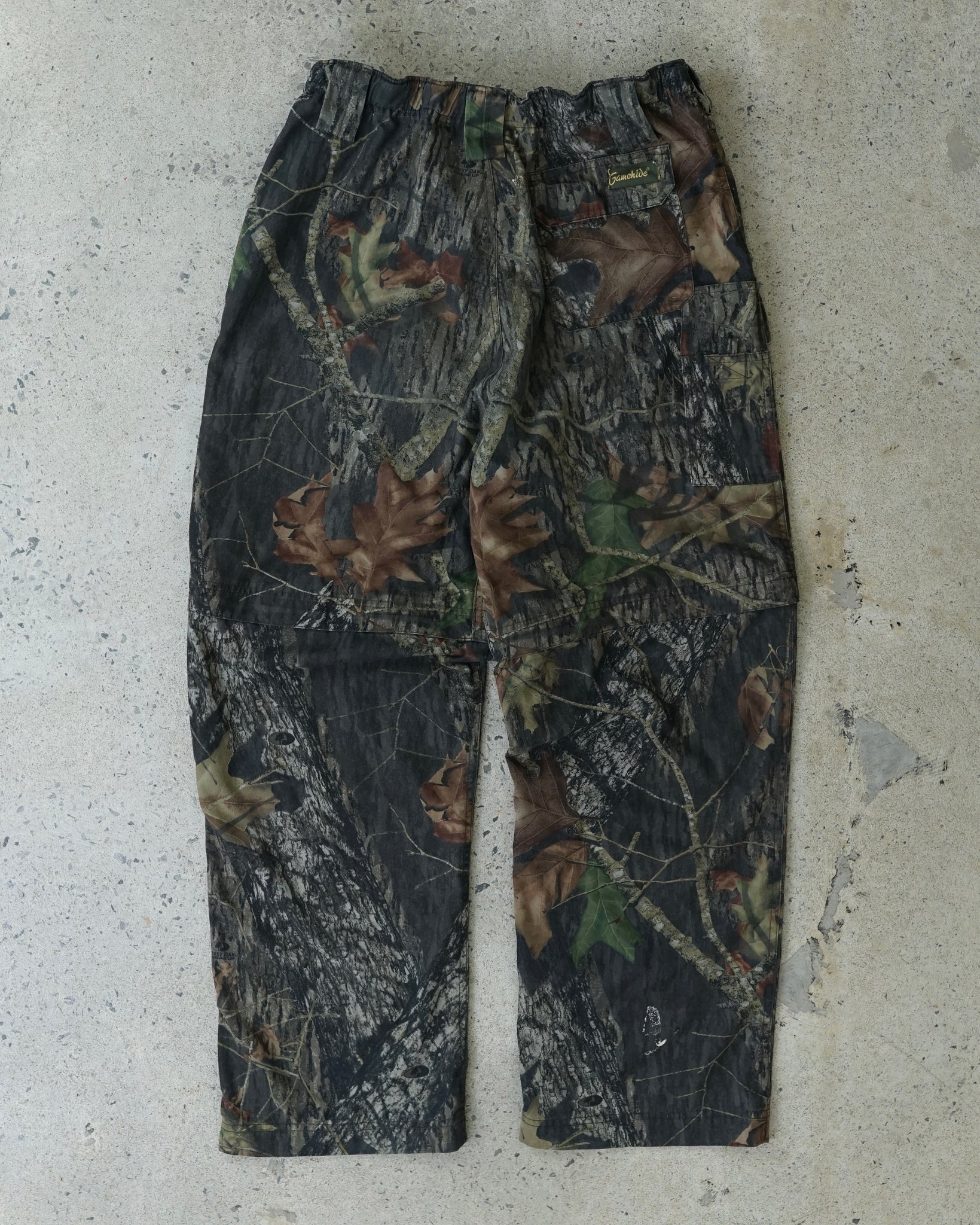 gamehide realtree camo convertible pants