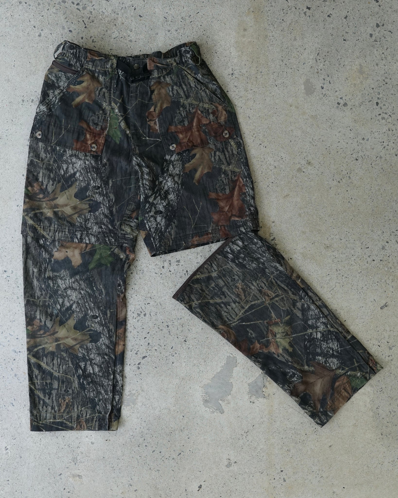 gamehide realtree camo convertible pants