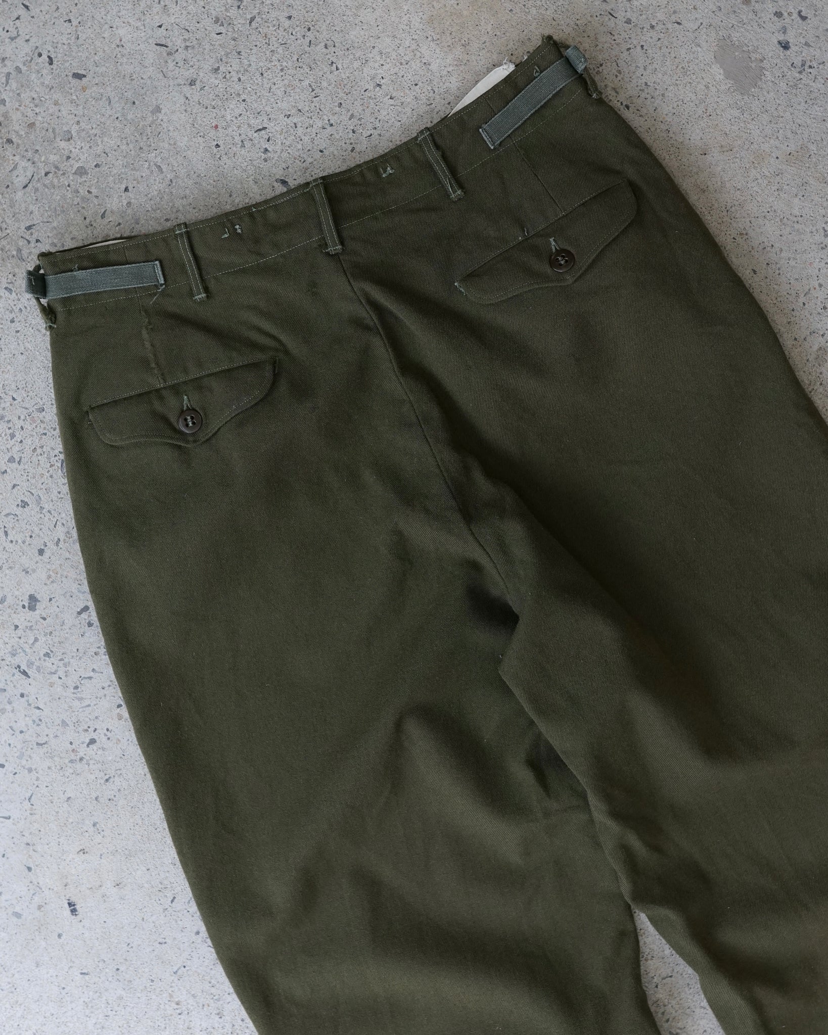 vintage military trousers
