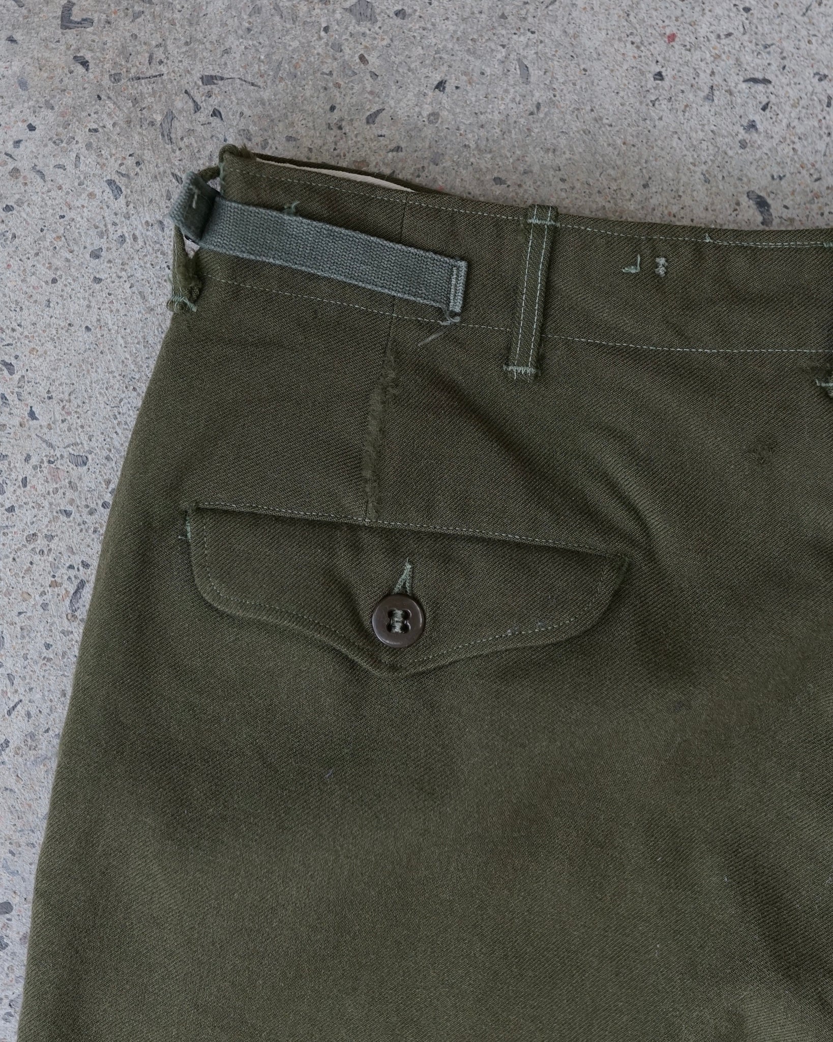 vintage military trousers