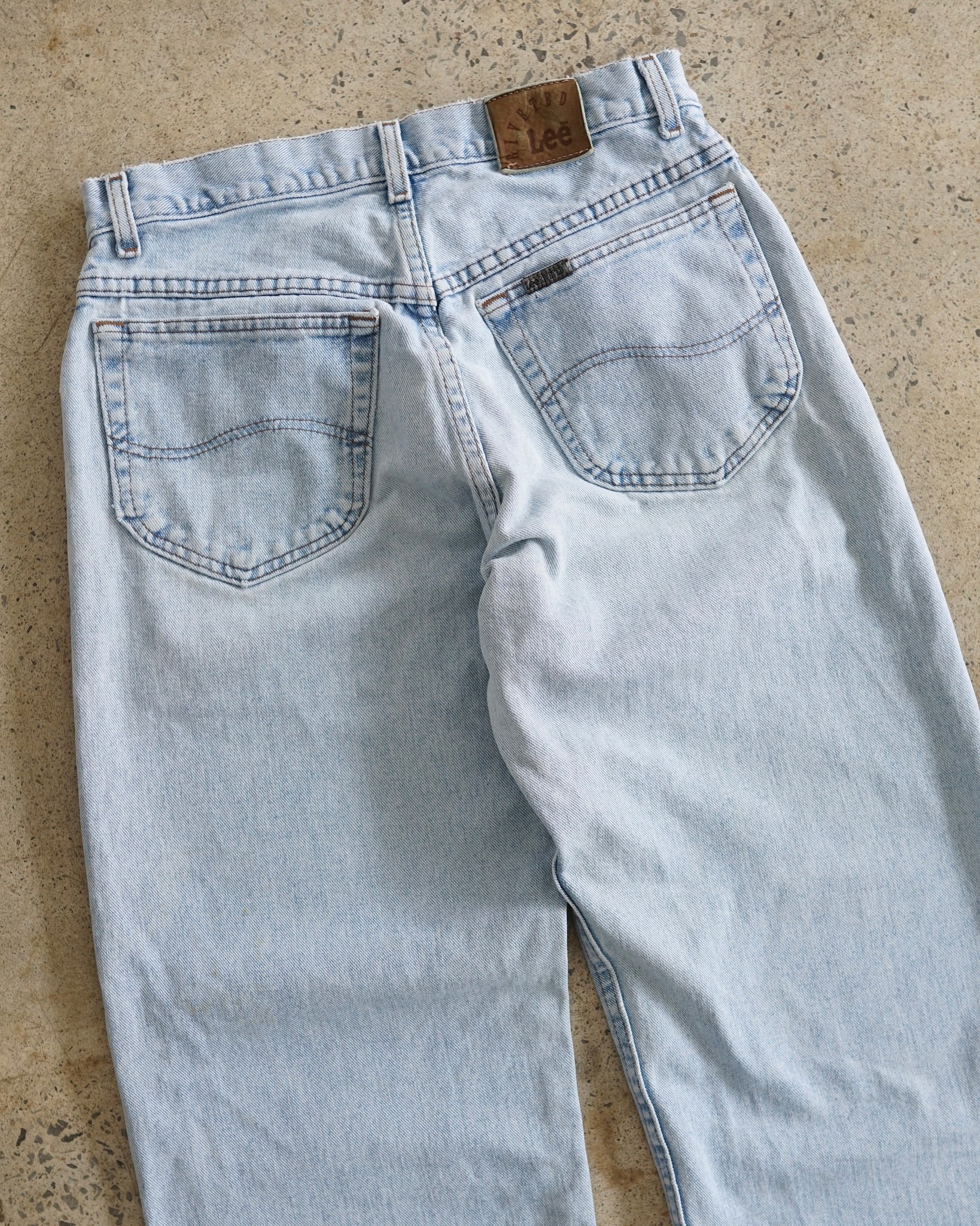 lee riveted jeans