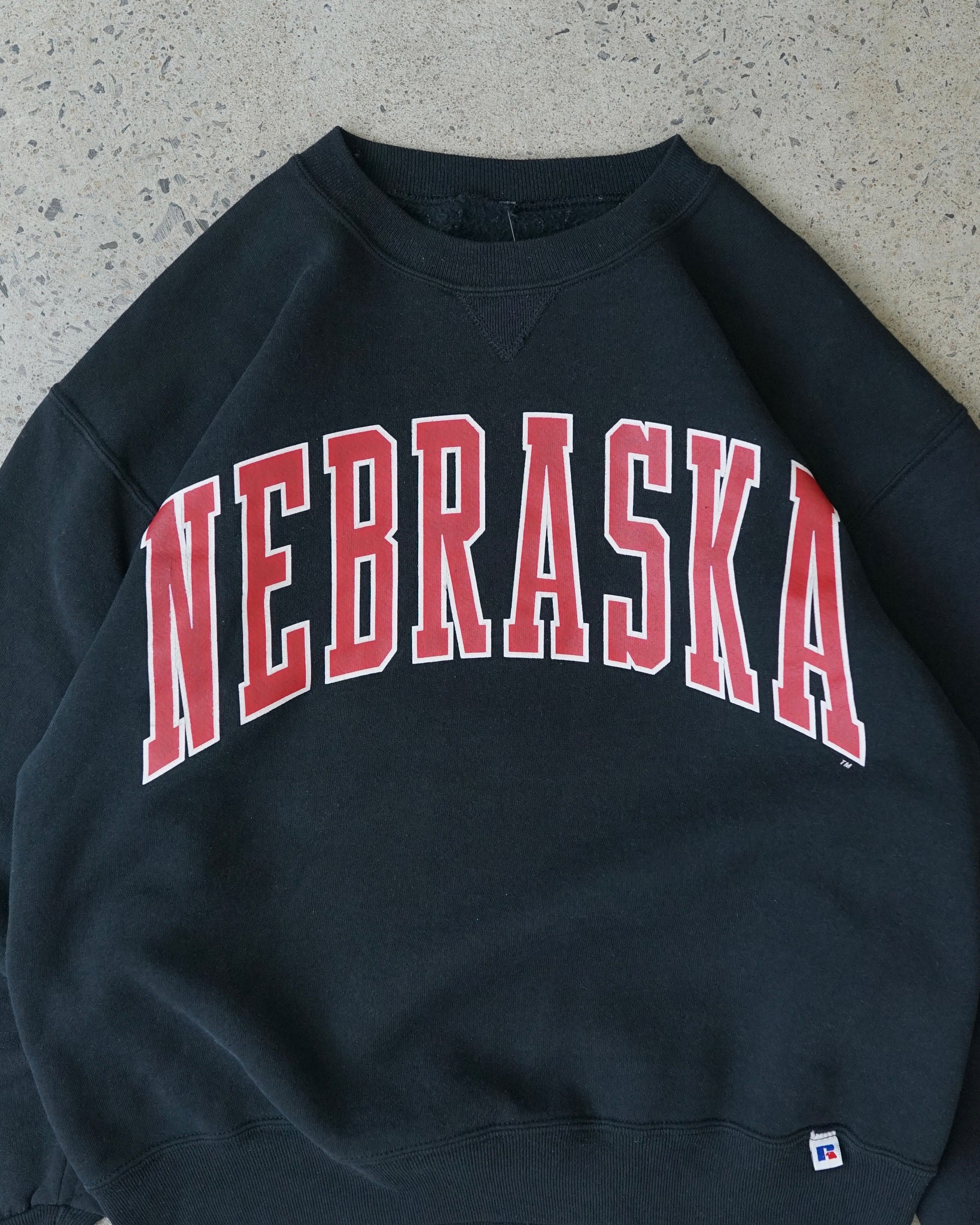 nebraska russell athletic crewneck