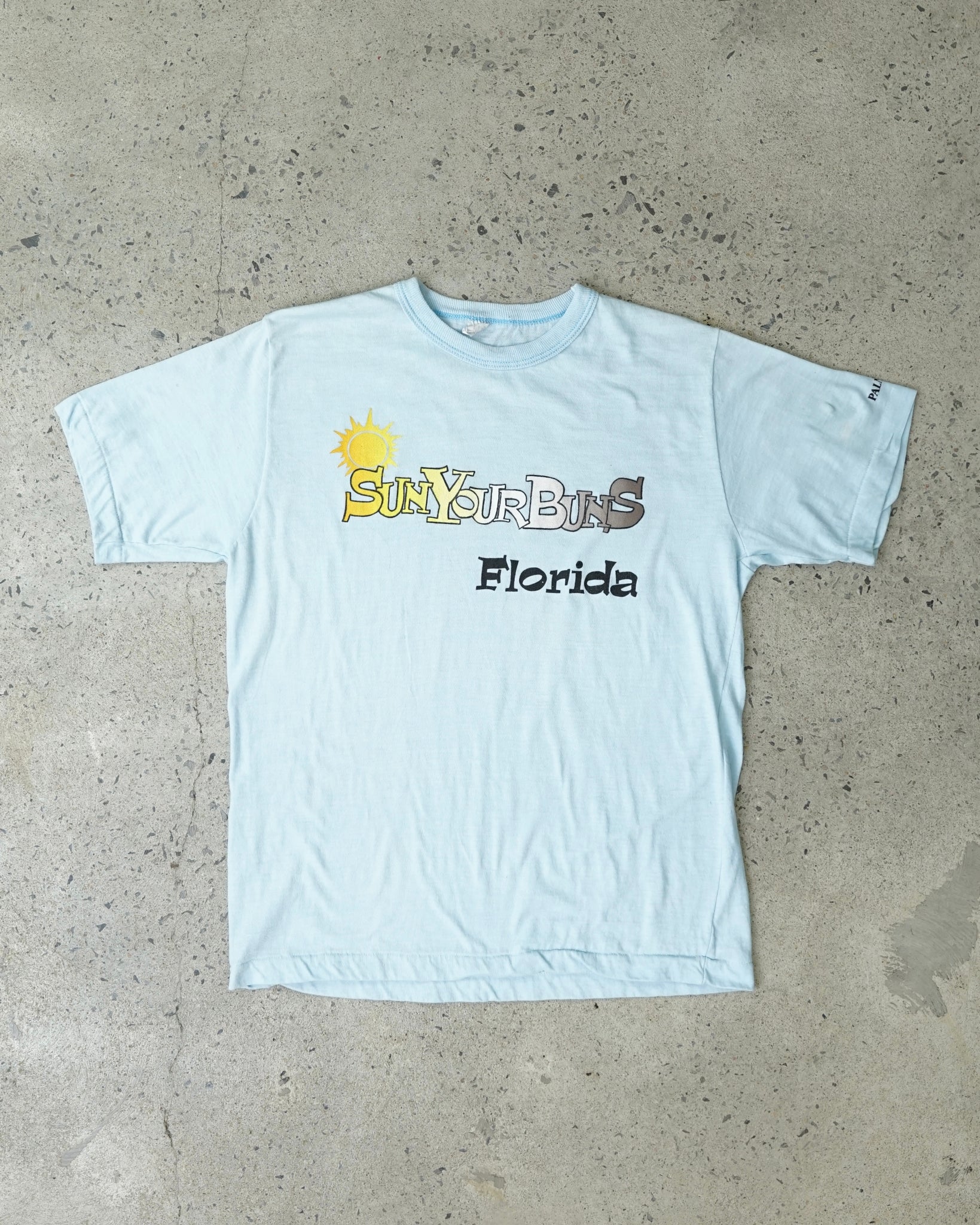 sun your buns florida t-shirt