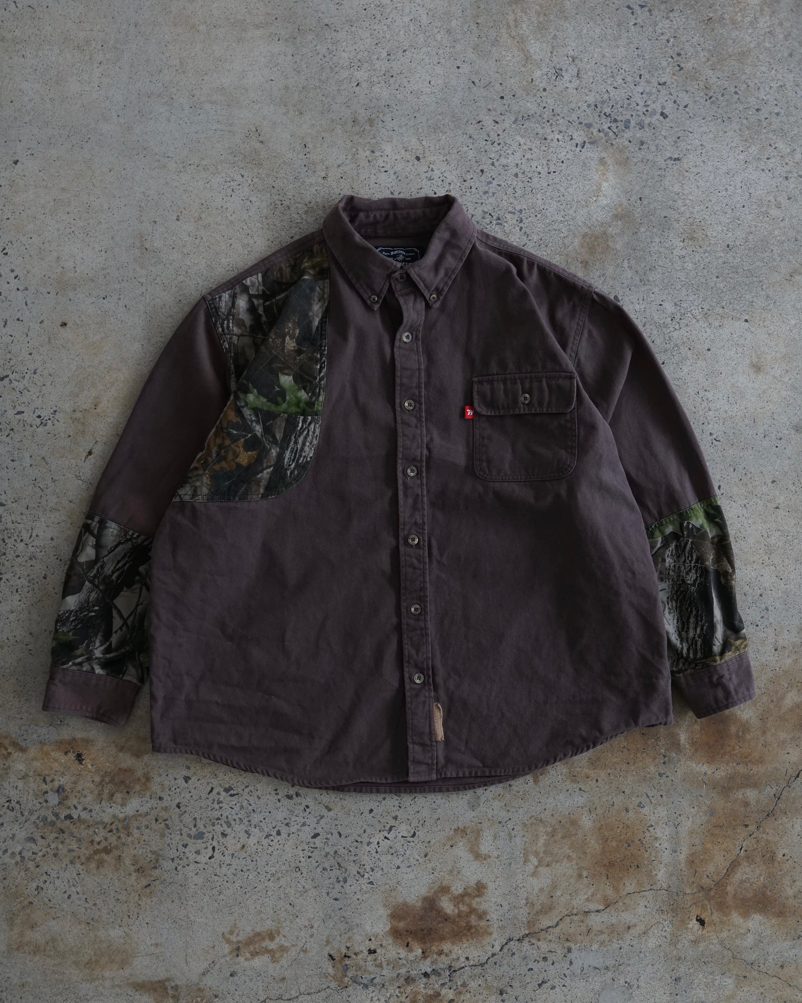 winchester realtree camo button-up shirt