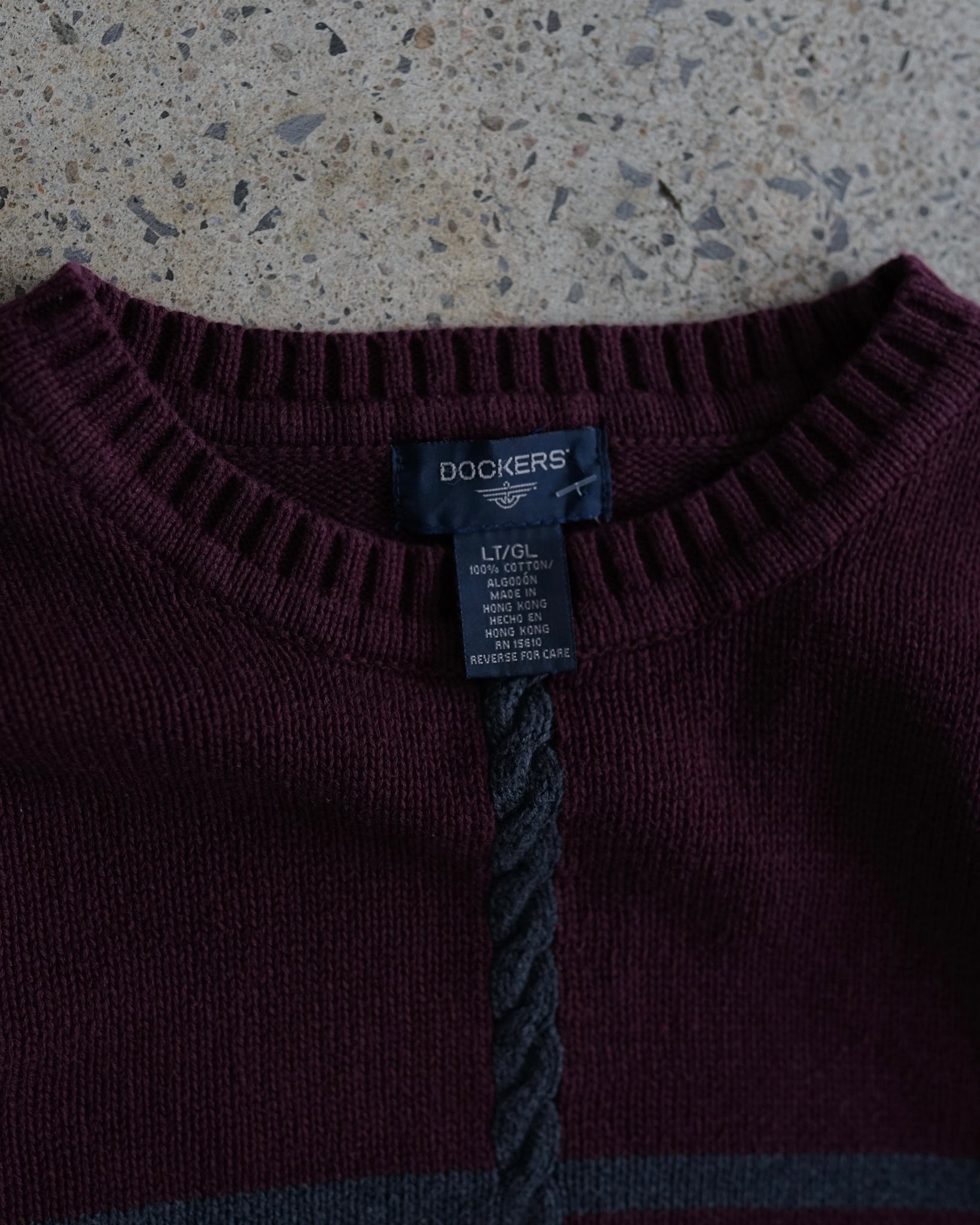dockers knit sweater