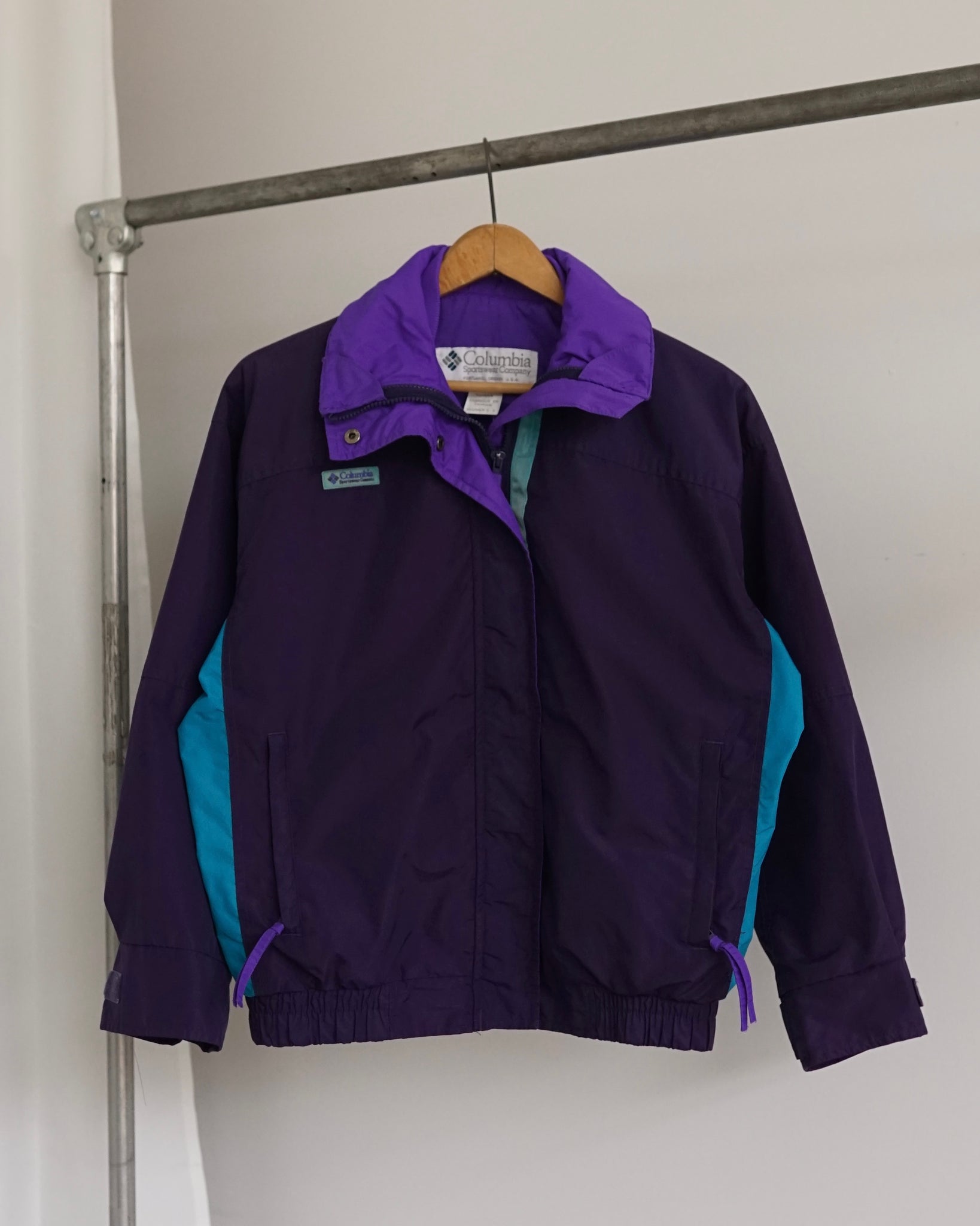 columbia zip-up jacket