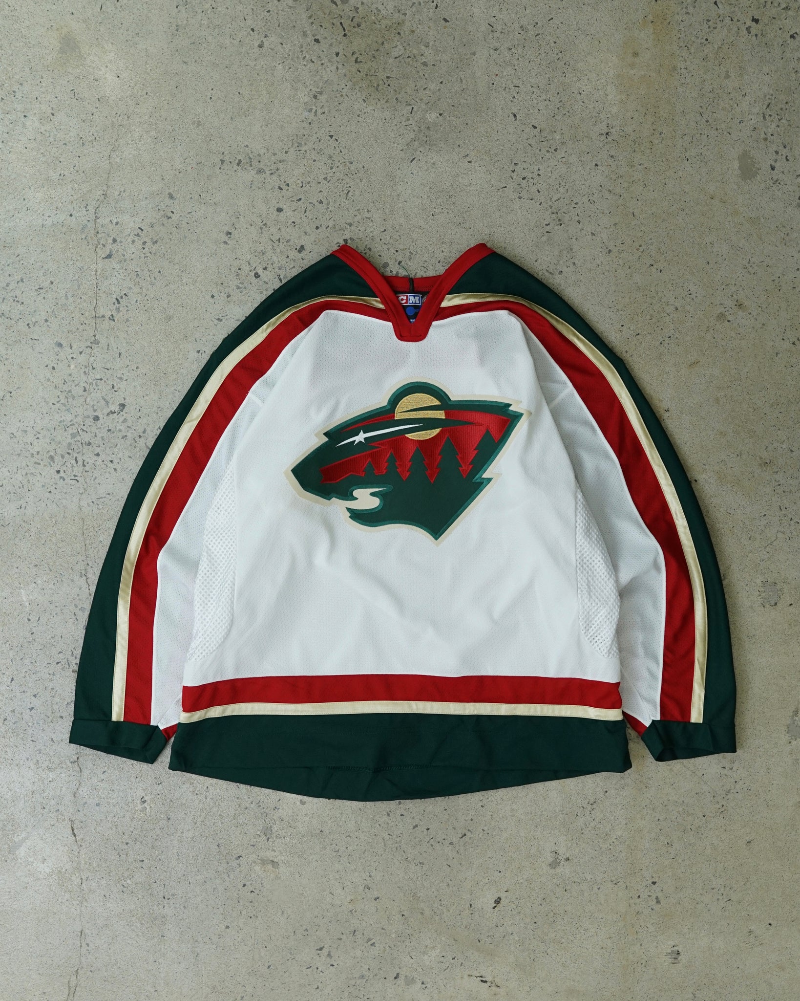 minnesota wild ccm nhl jersey