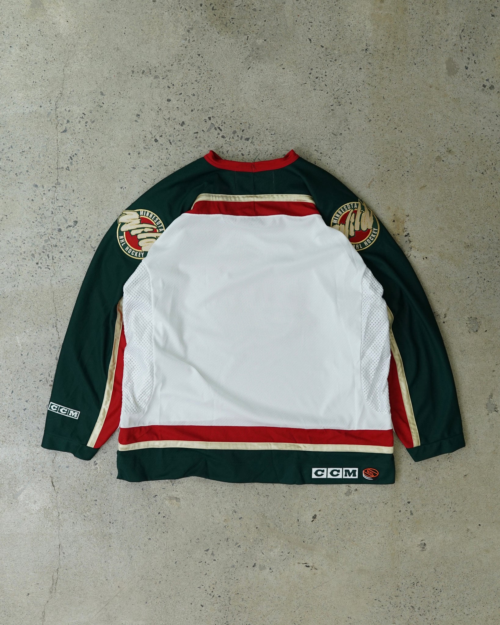 minnesota wild ccm nhl jersey