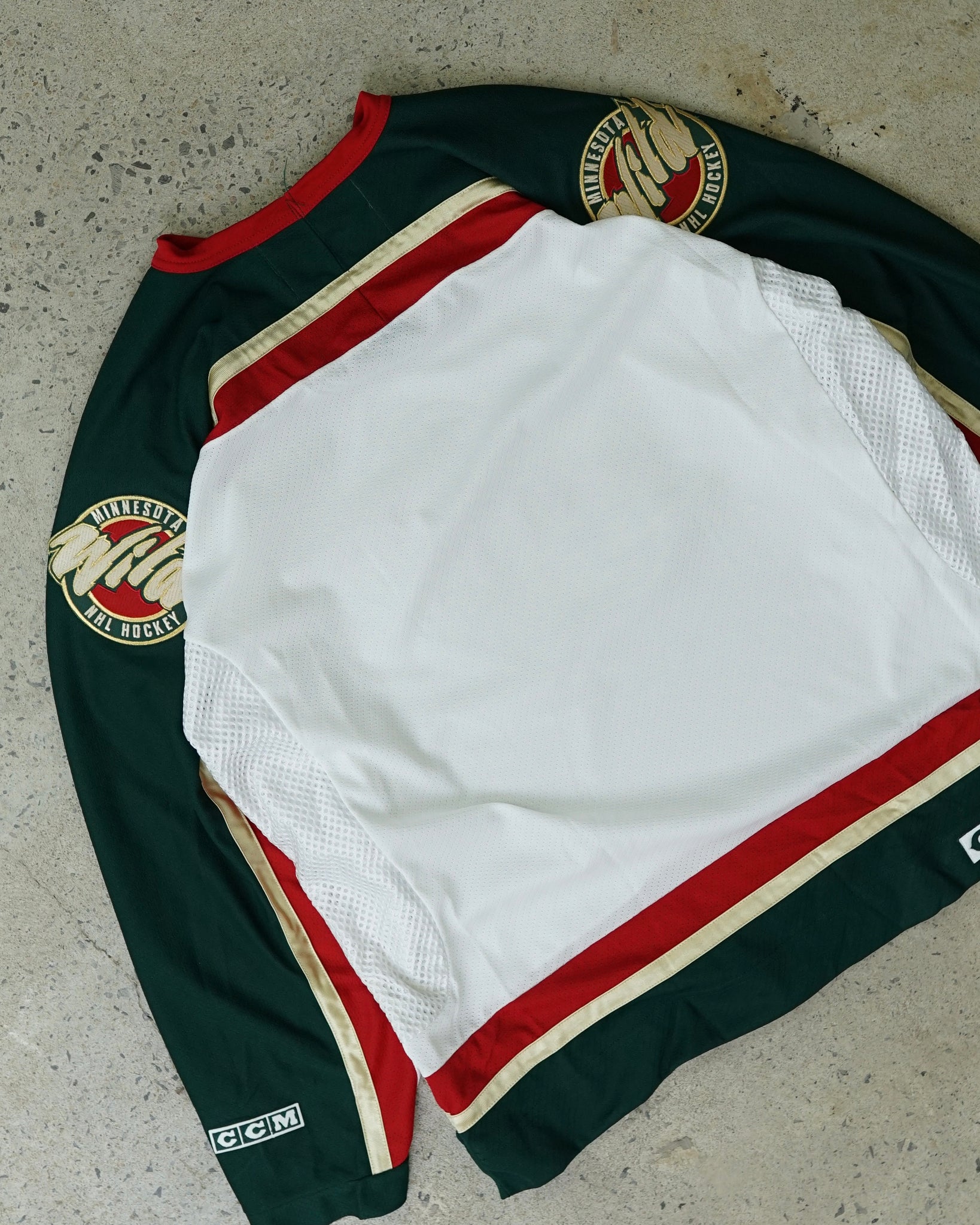 minnesota wild ccm nhl jersey