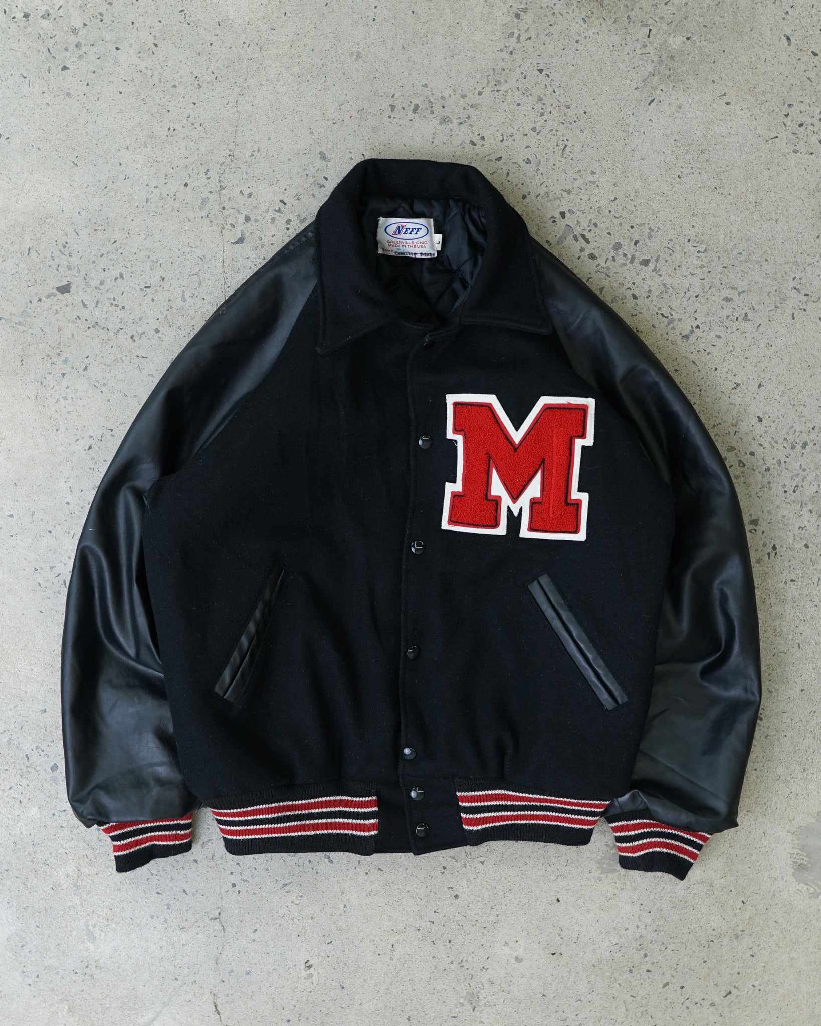 letterman varsity jacket - large