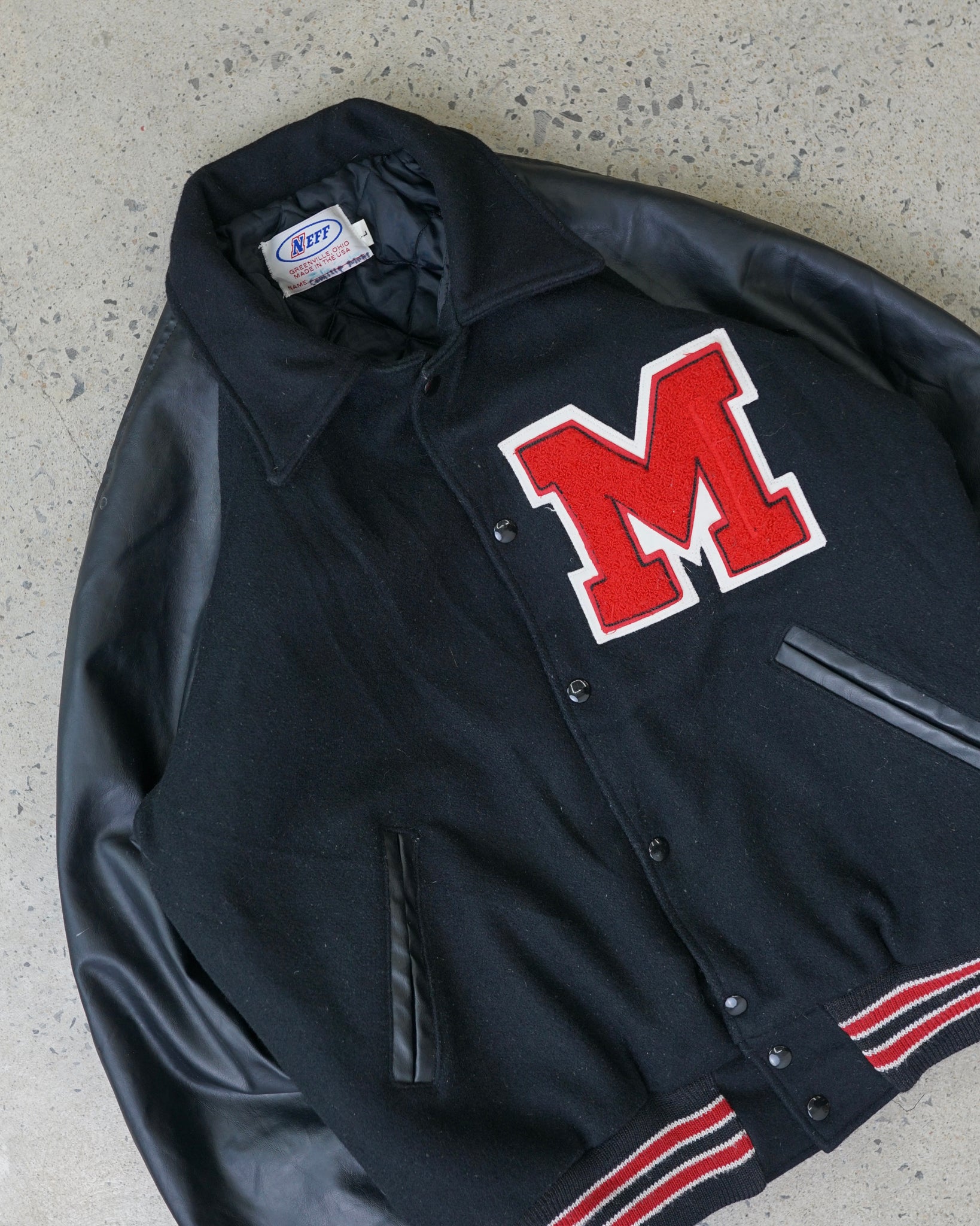 letterman varsity jacket - large