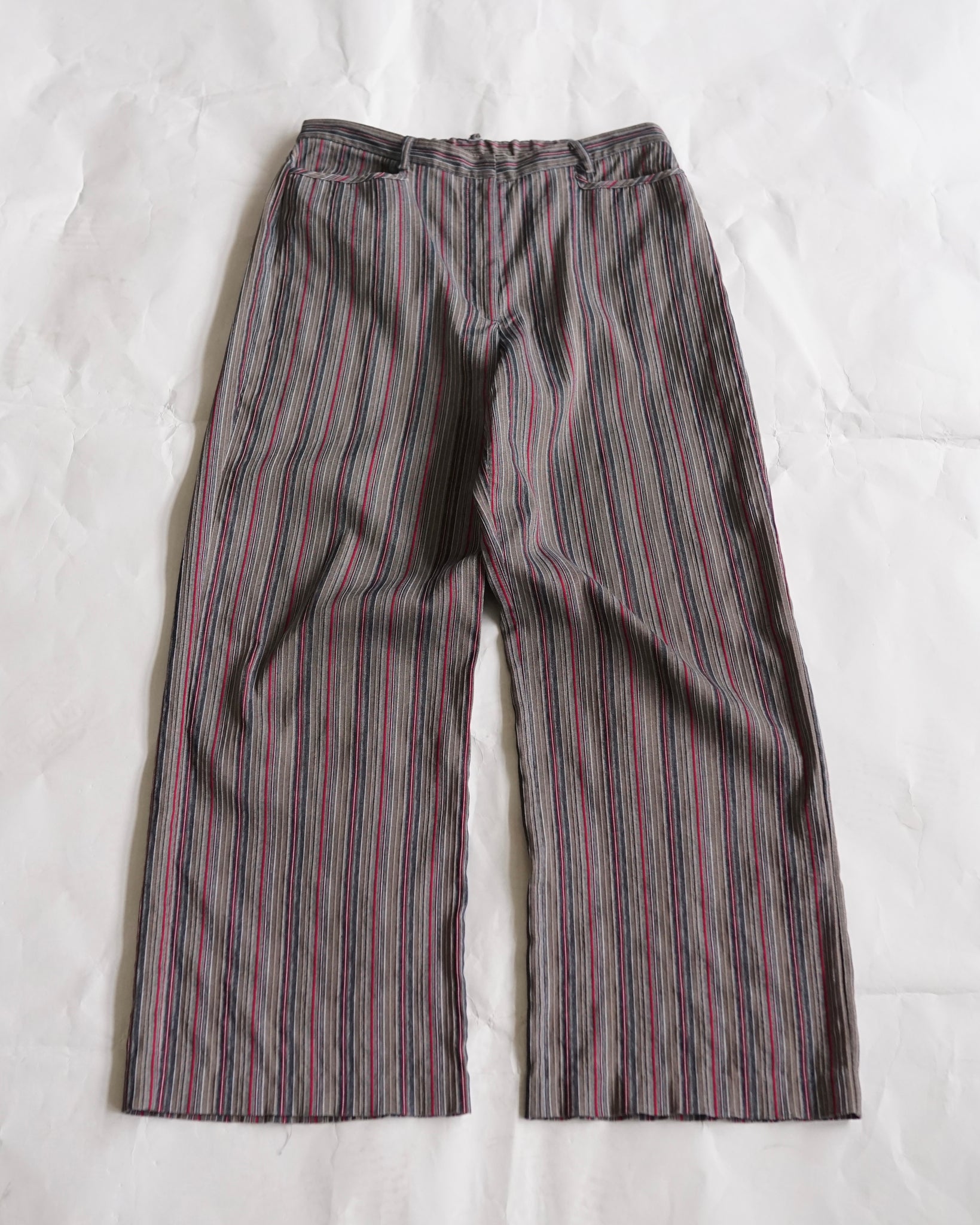 urbano striped trousers
