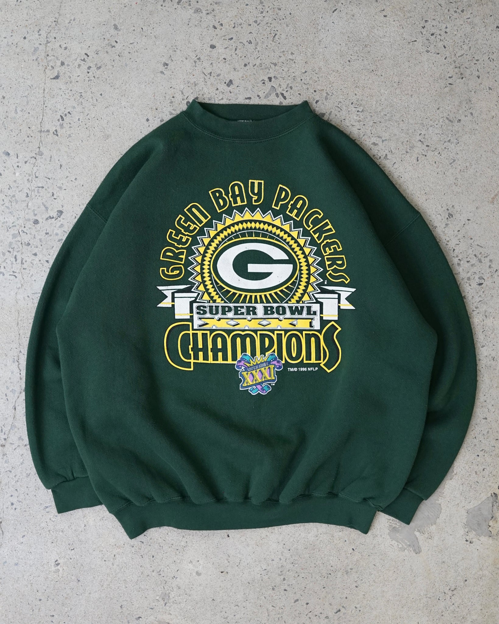 greenbay packers 1996 crewneck