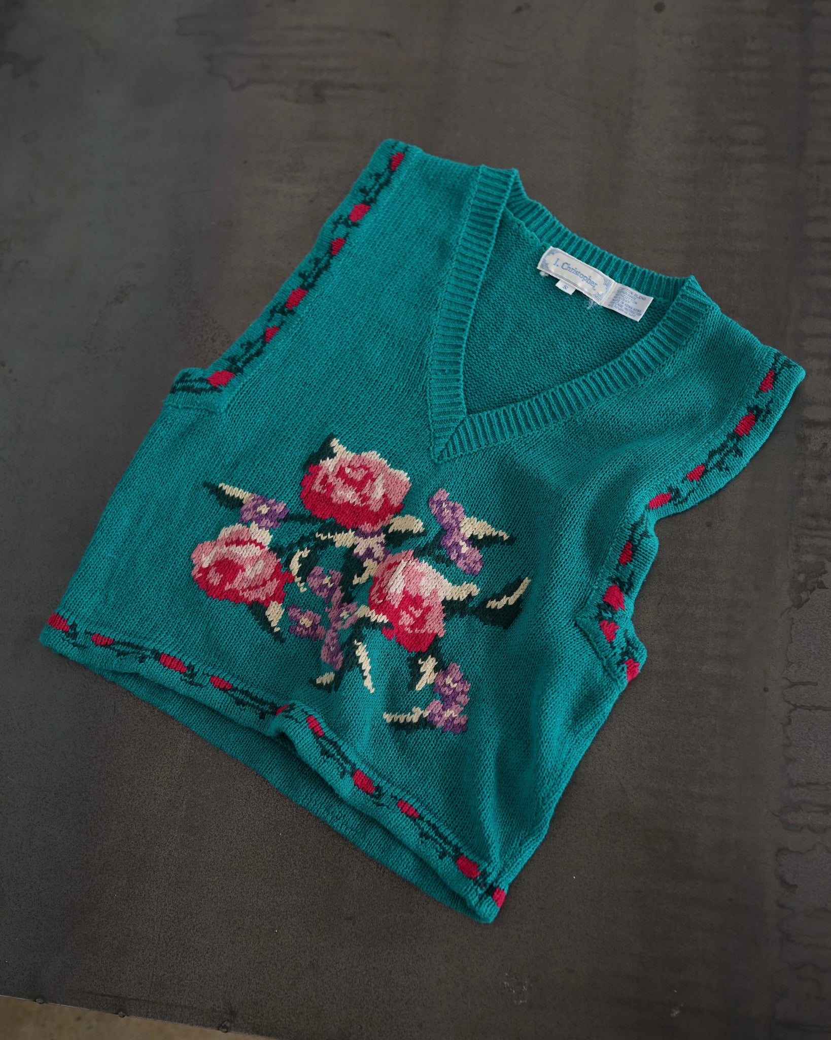 j. christopher knit vest