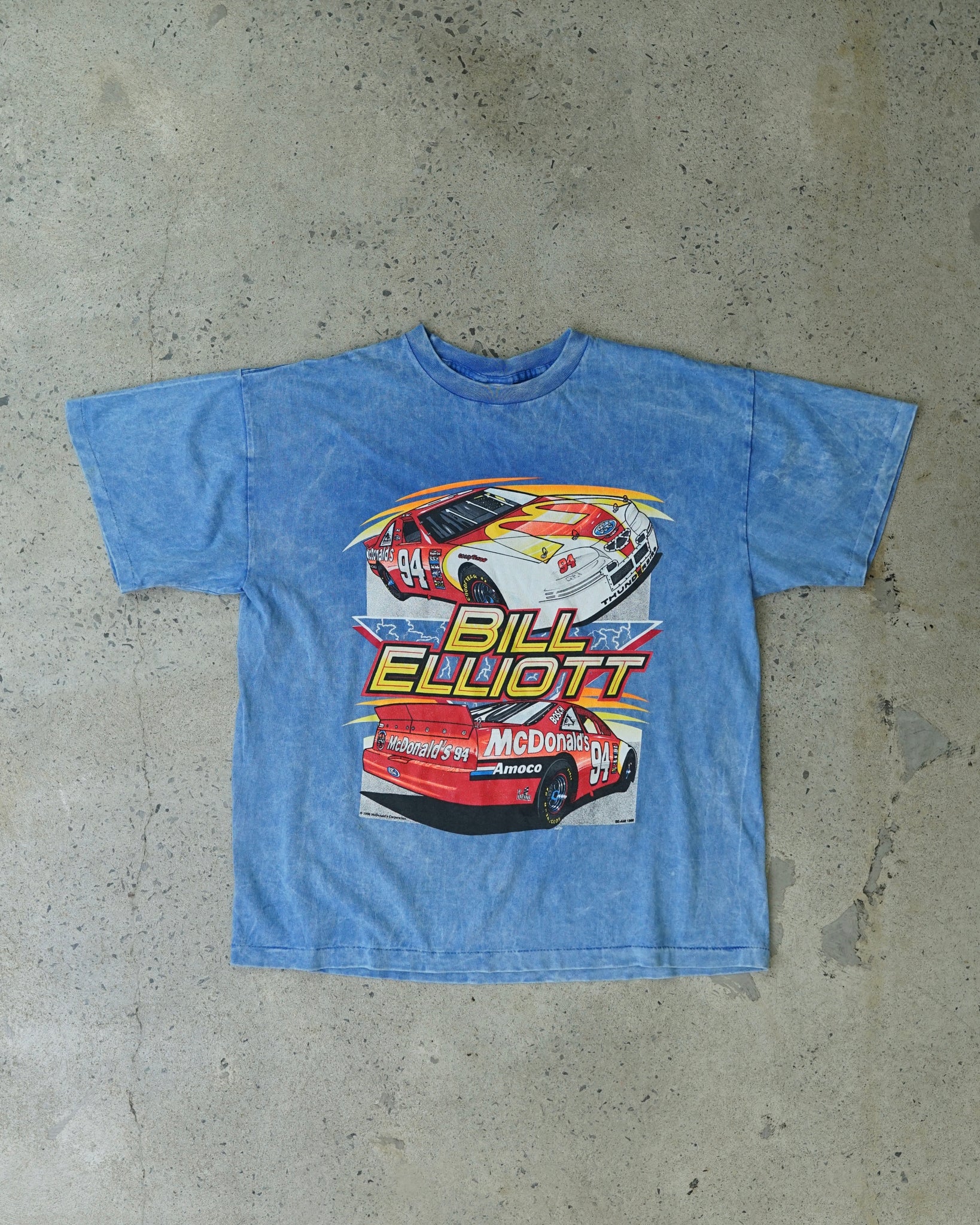 bill elliott mcdonald 1996 t-shirt