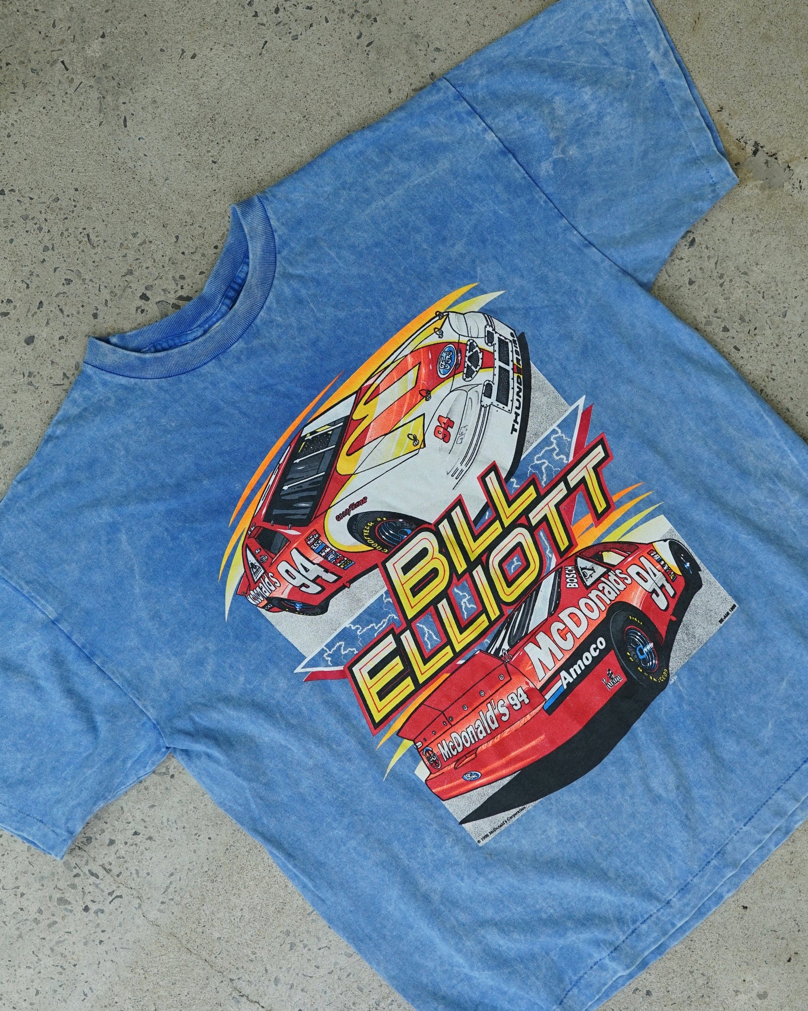 bill elliott mcdonald 1996 t-shirt