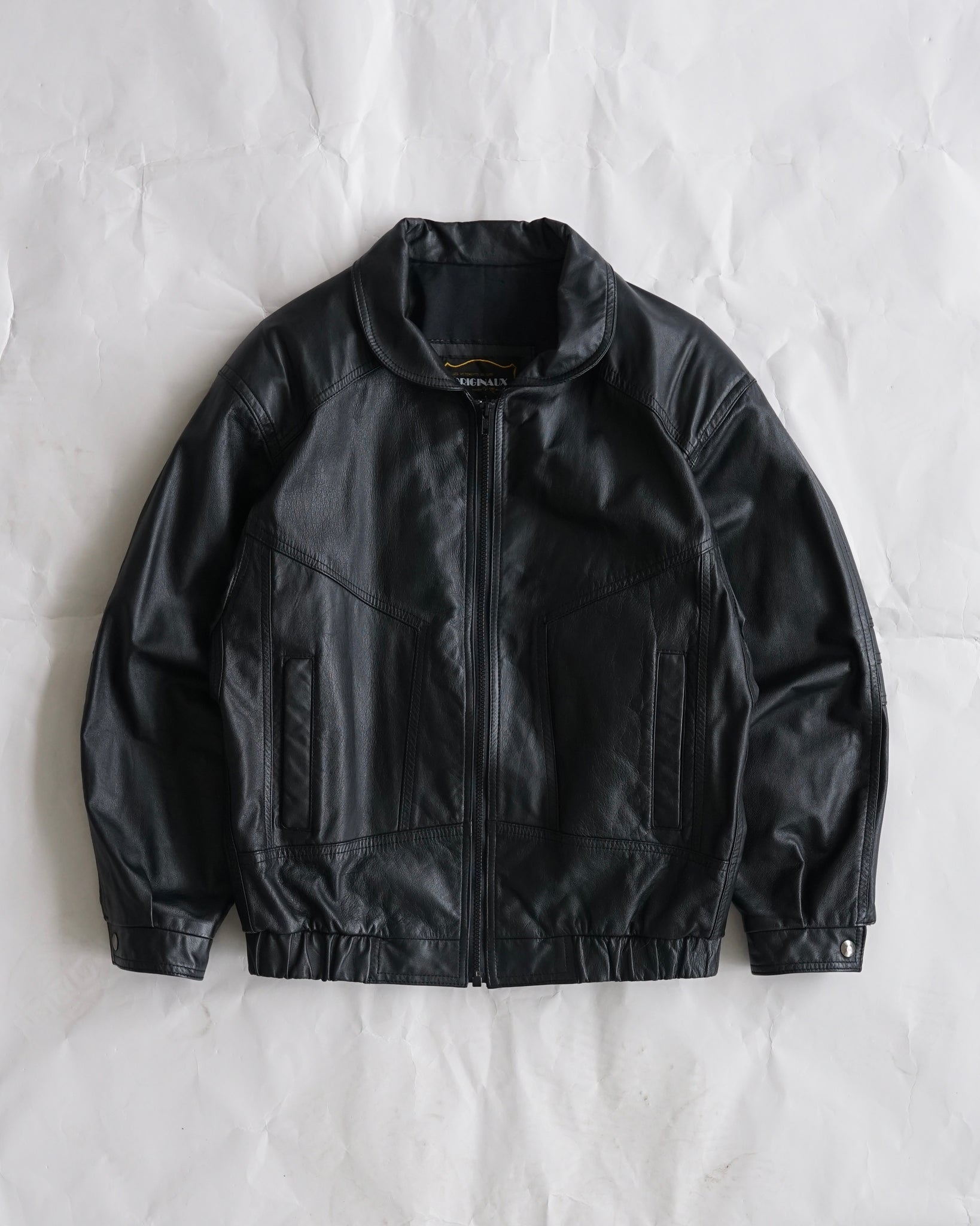 v. manoukian leather jacket