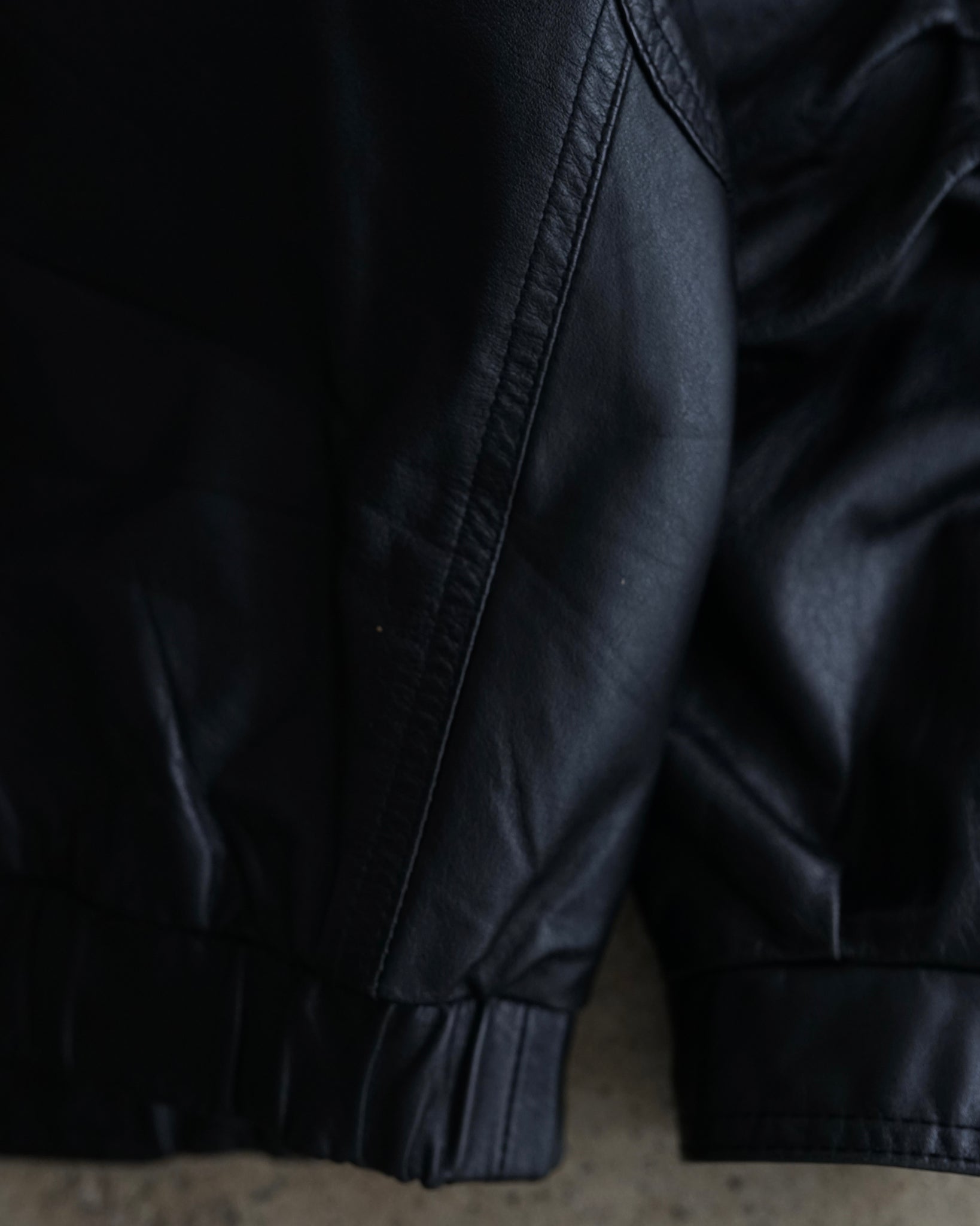 v. manoukian leather jacket