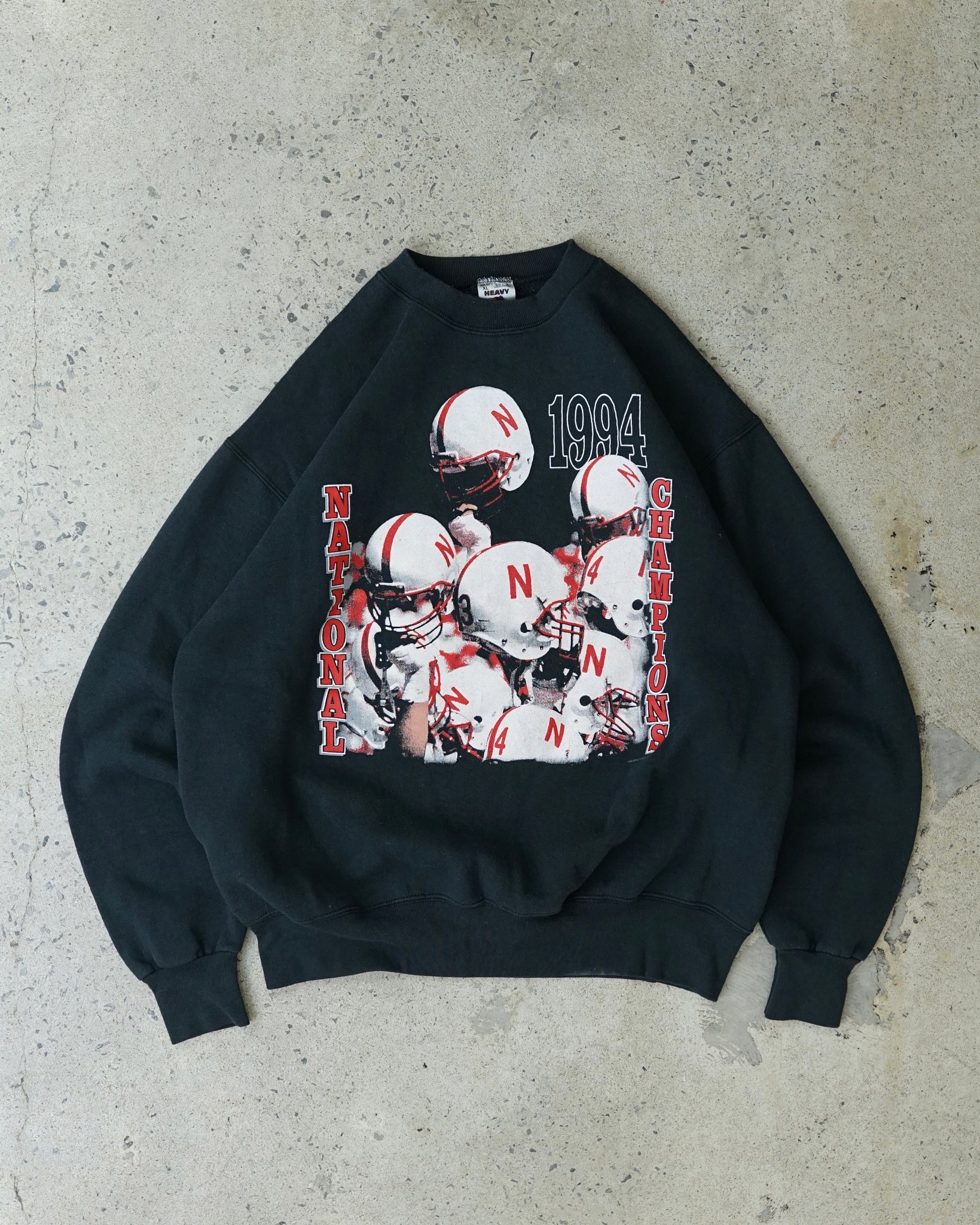 national champion nebraska 1994 crewneck