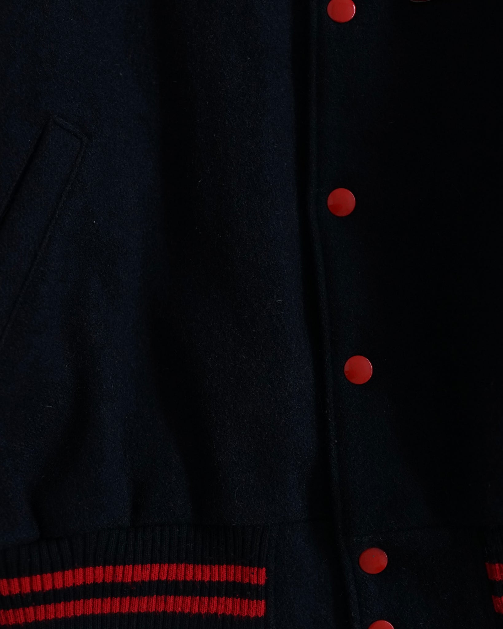 roots wool varsity jacket