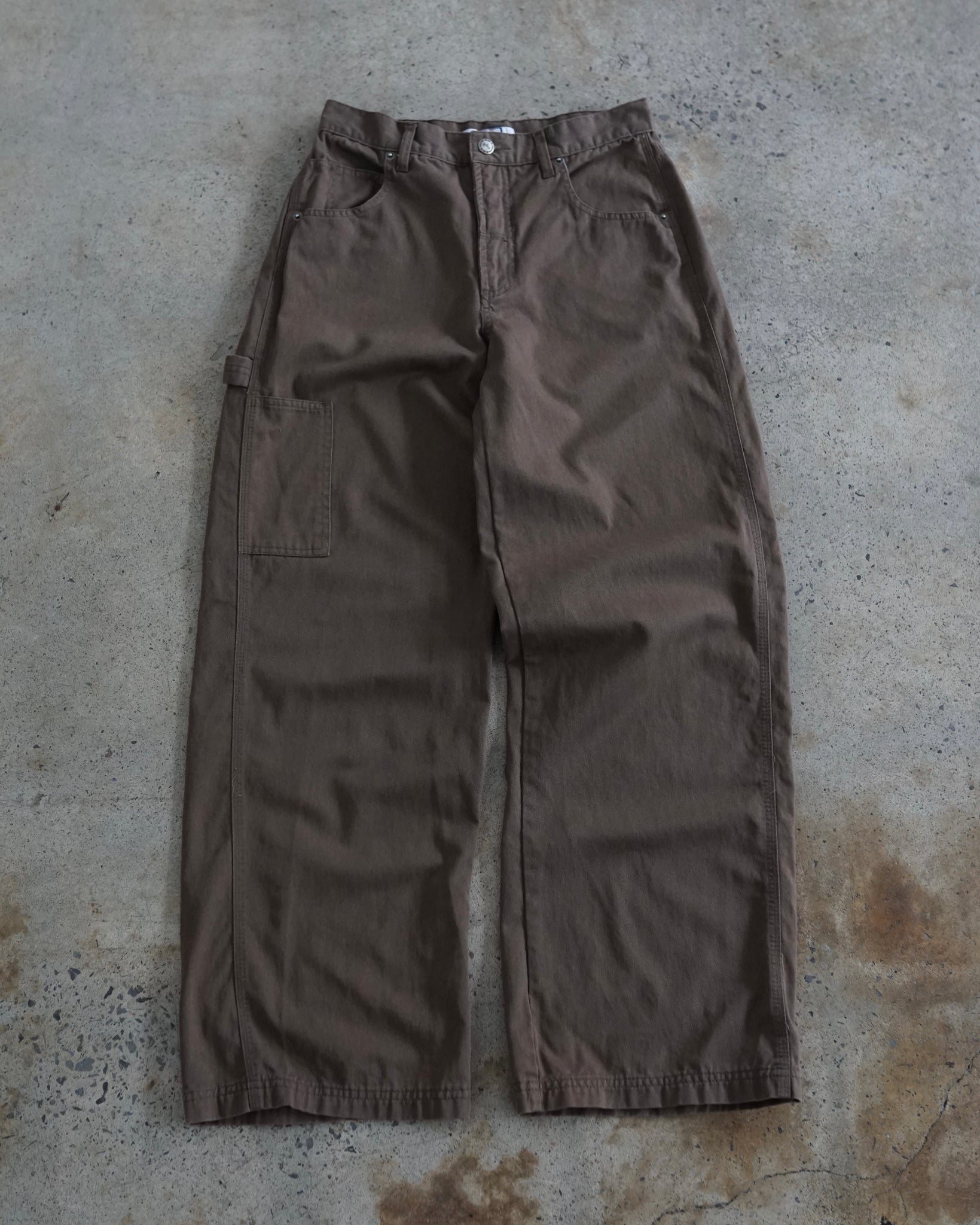 deja bleu carpenter pants