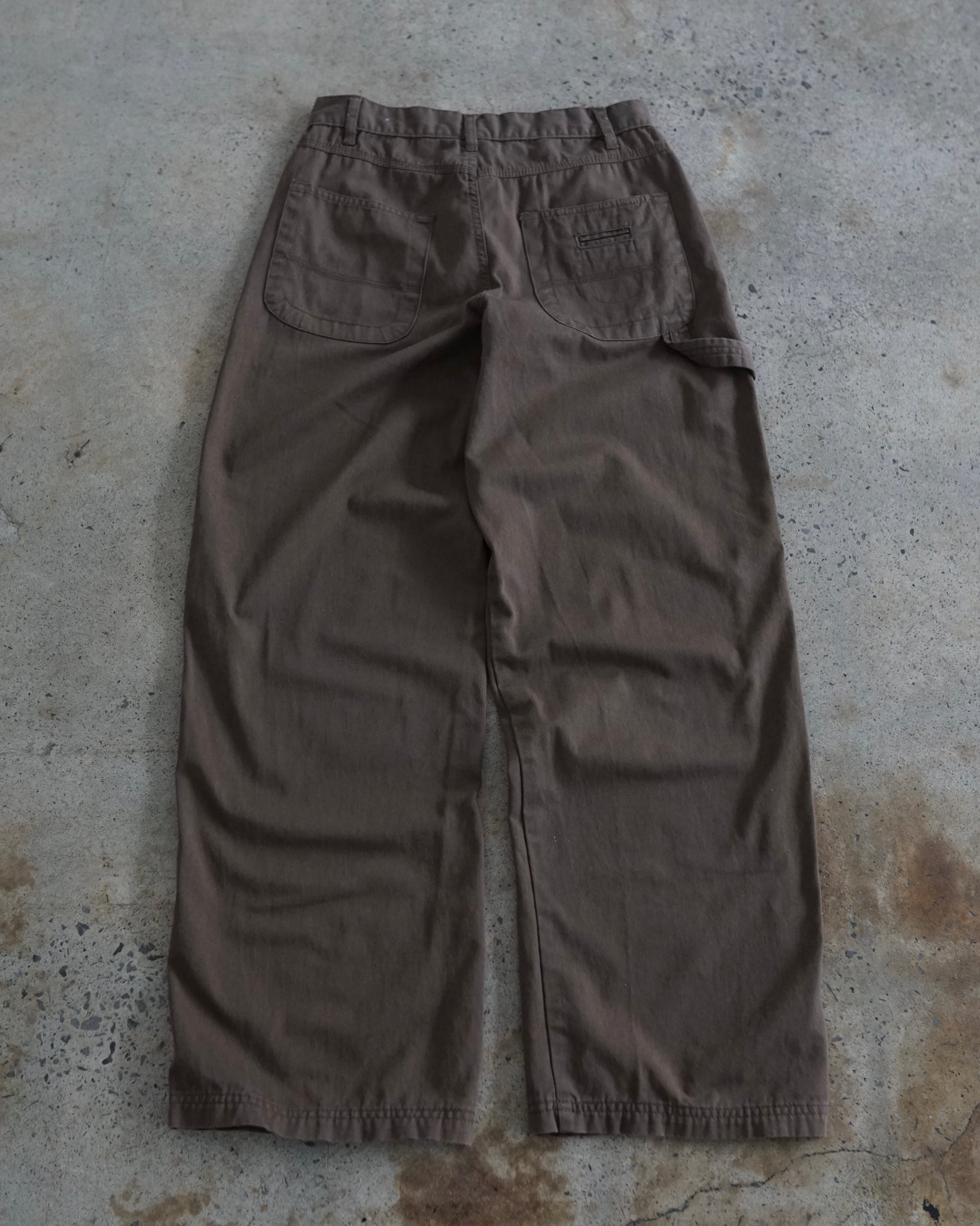 deja bleu carpenter pants