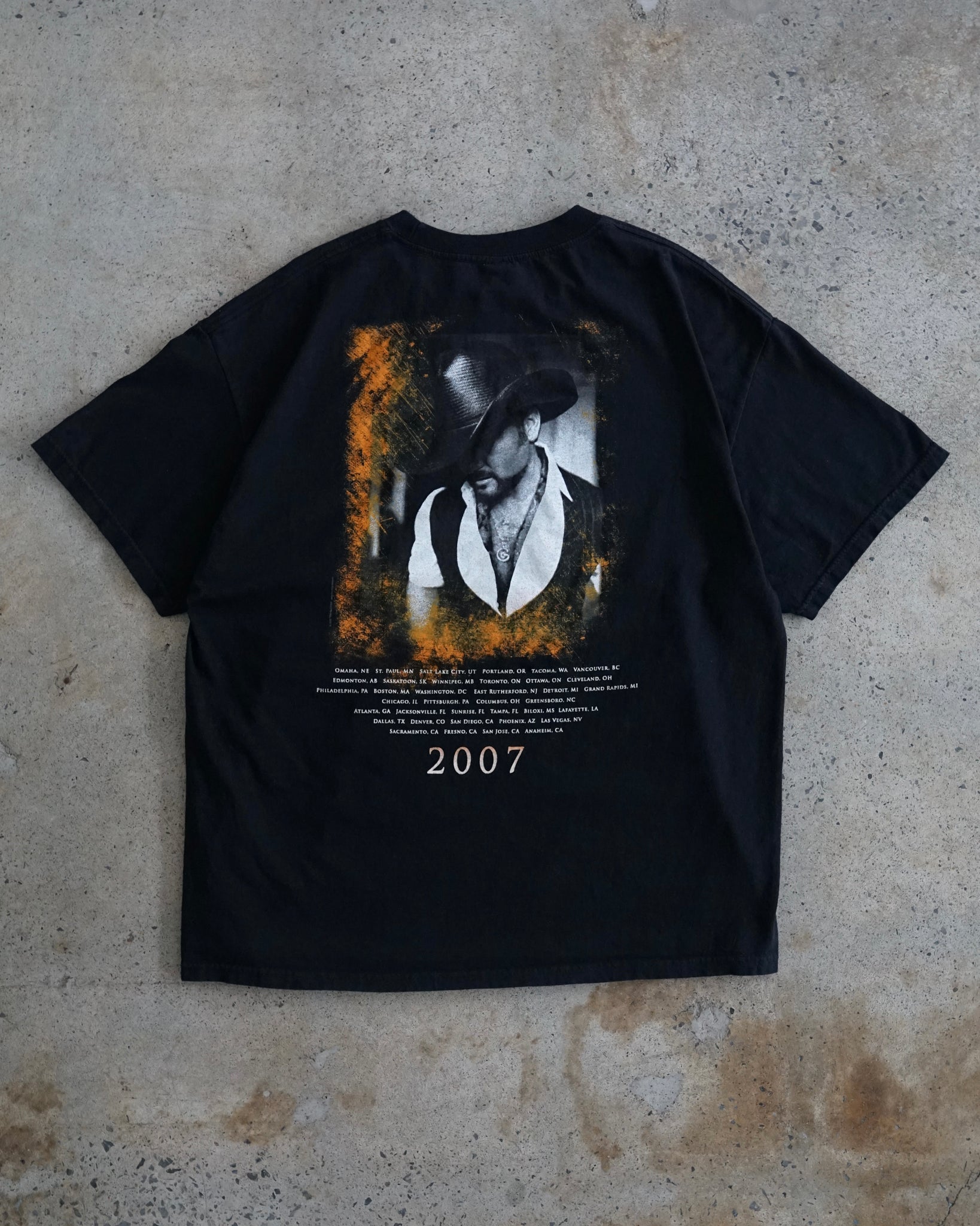 tim mcgraw tour 2007 t-shirt