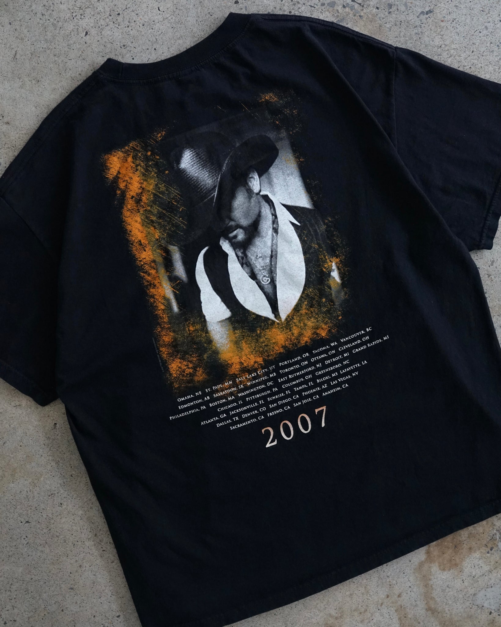 tim mcgraw tour 2007 t-shirt