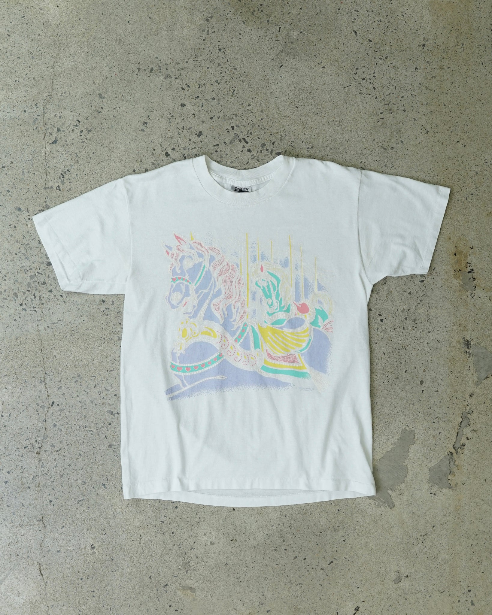 carousel vintagr t-shirt