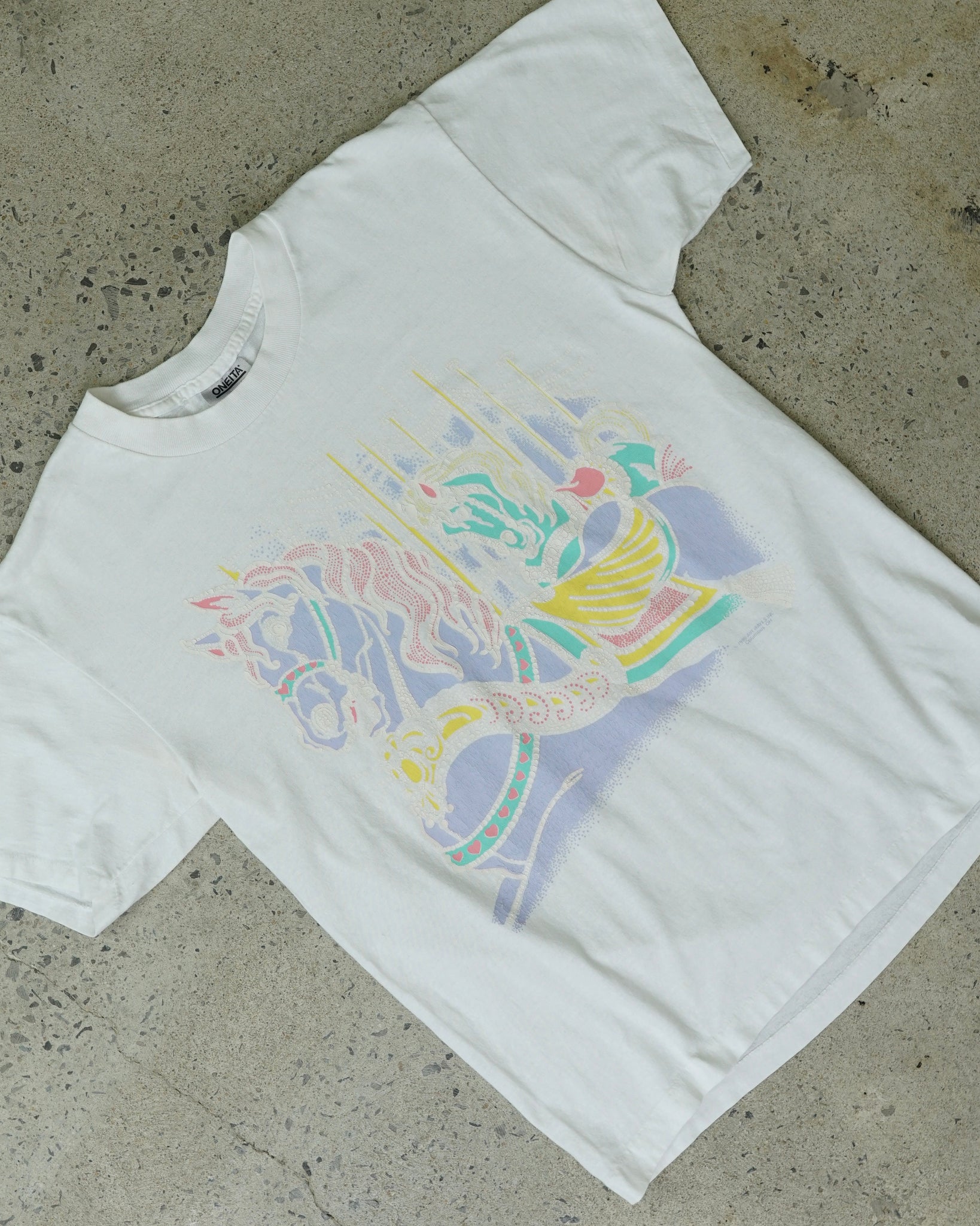 carousel vintagr t-shirt